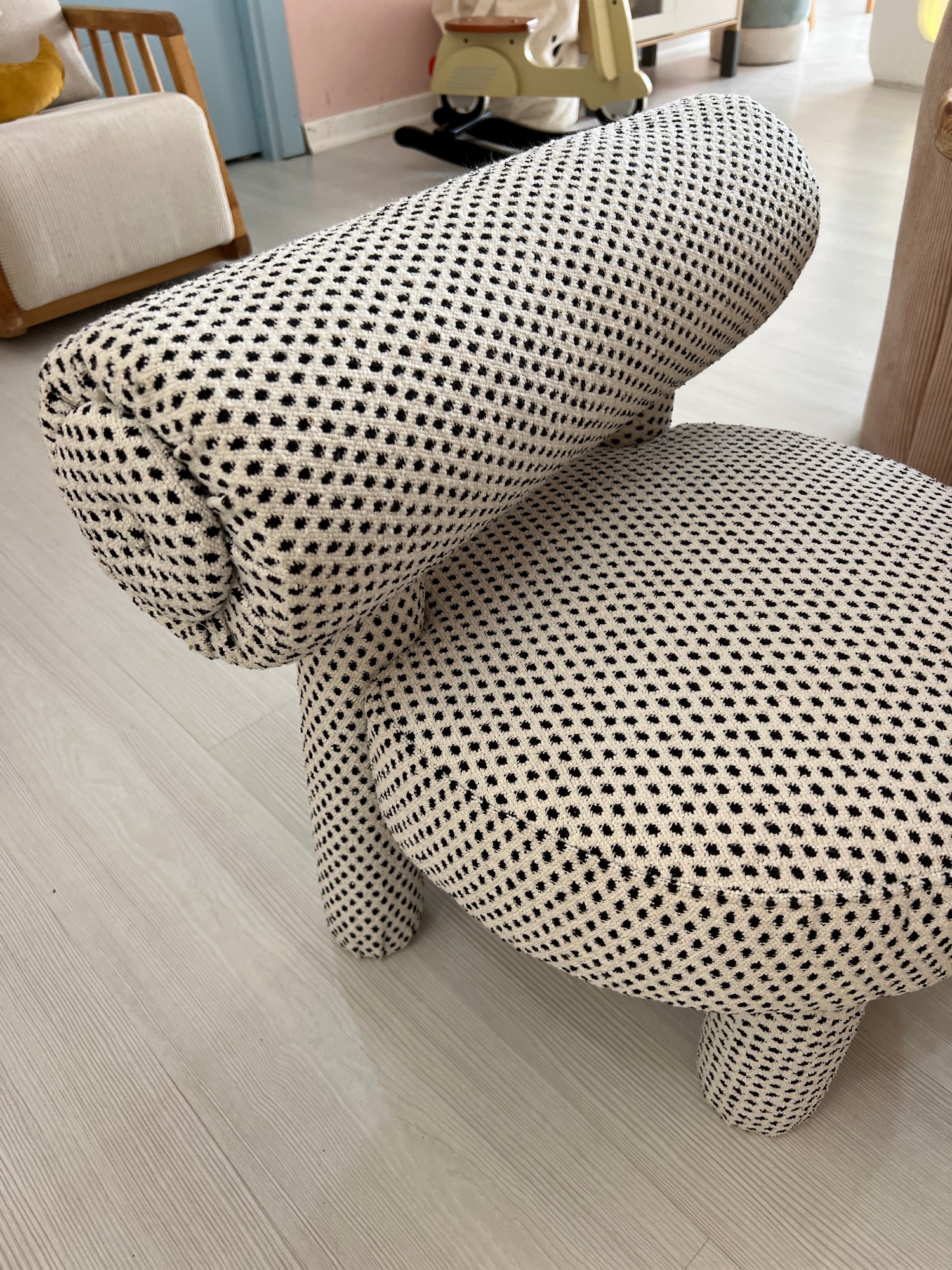 Dino Armchair Polka Dots