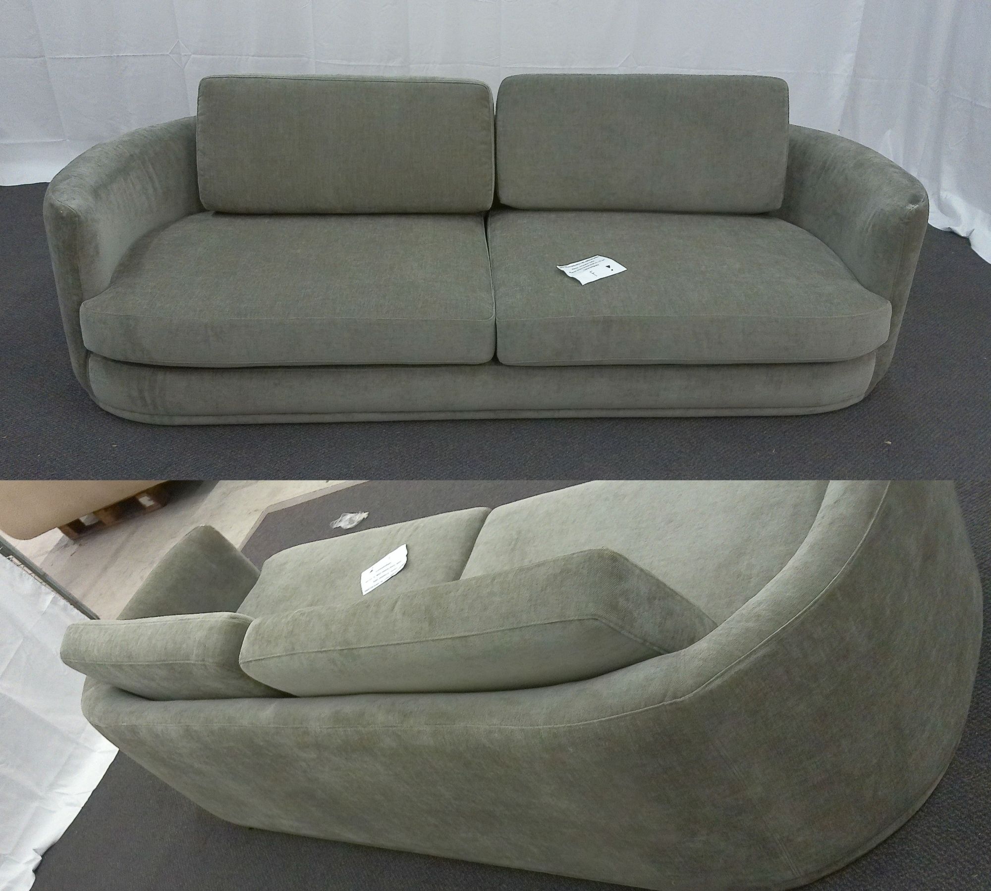 Elinor 3-Sitzer Sofa Planet Grey Green