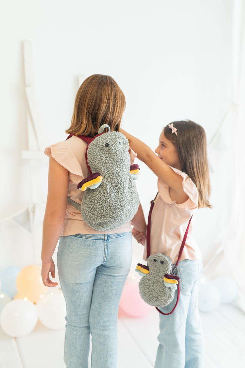 Spider Bag Cotton Grey