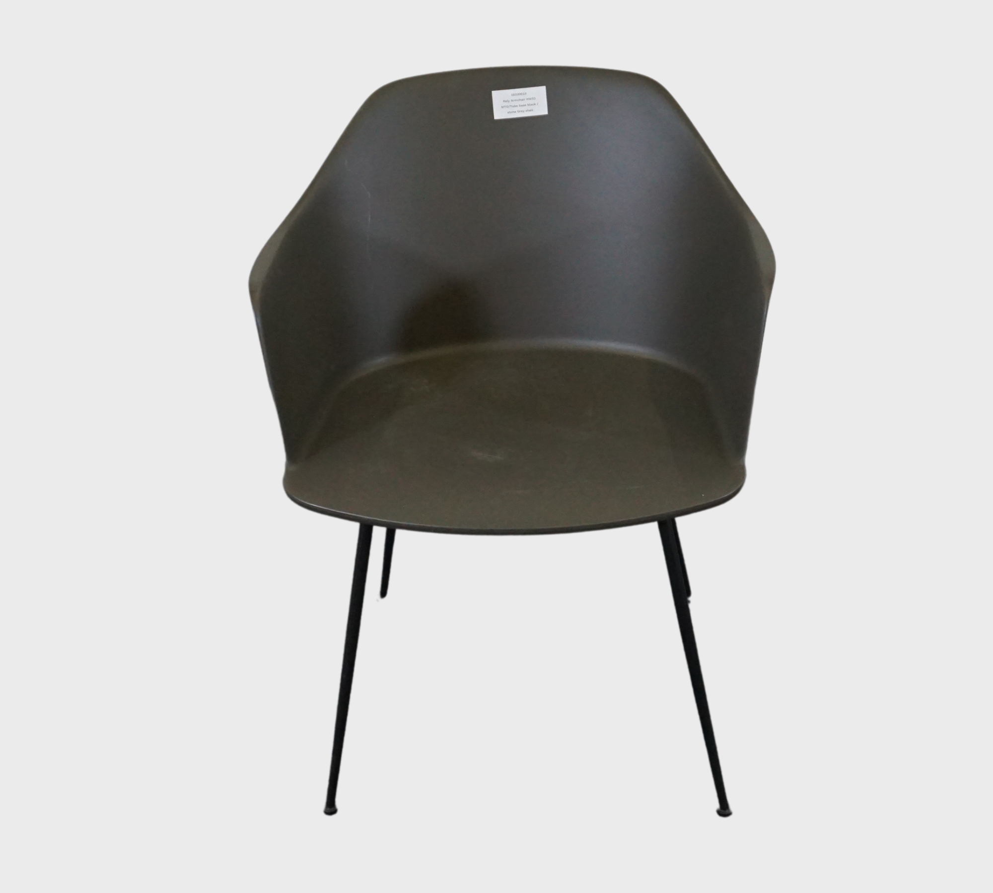 Rely Armchair with Armrests Black