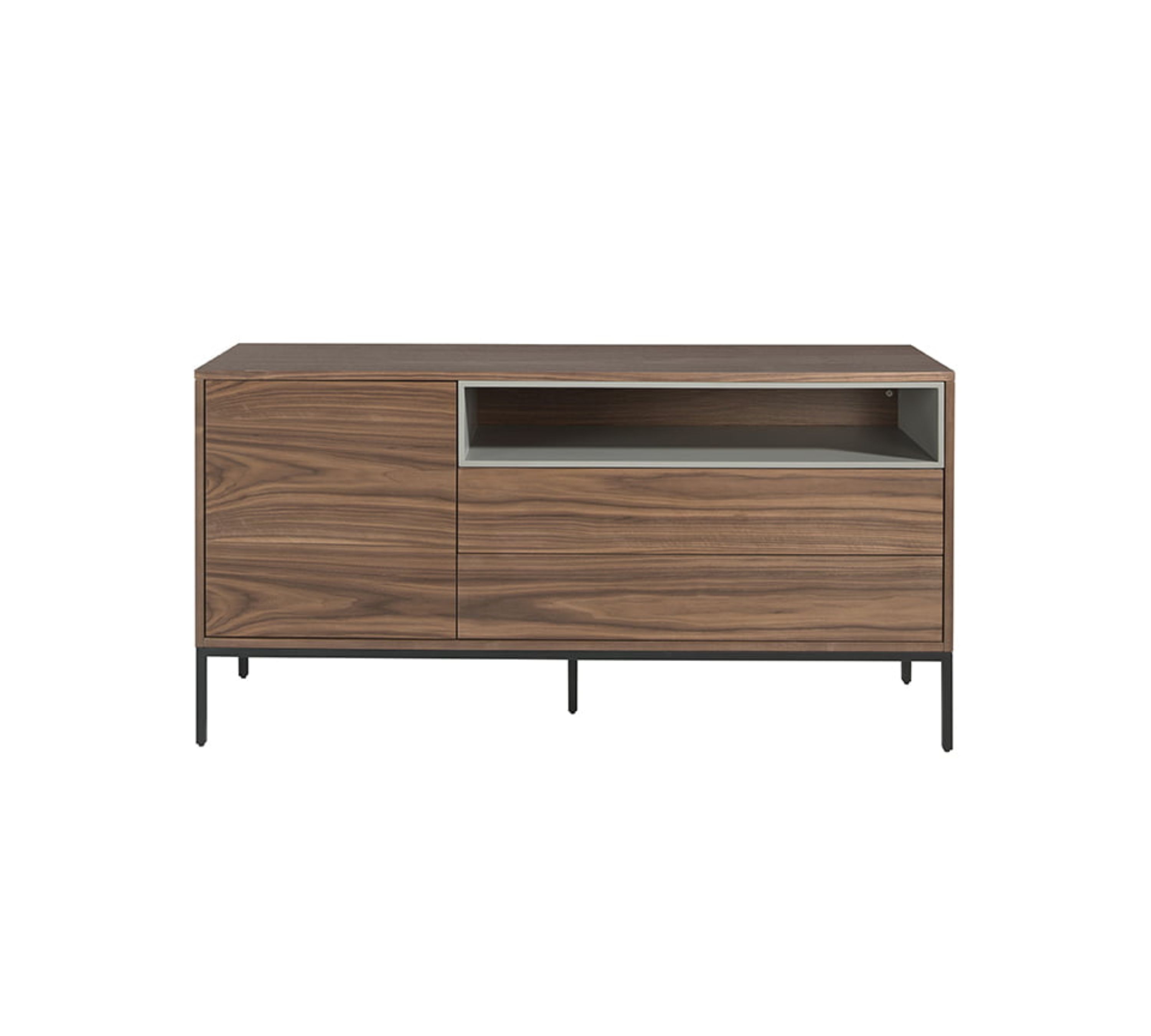 Sideboard Walnussholz Braun 