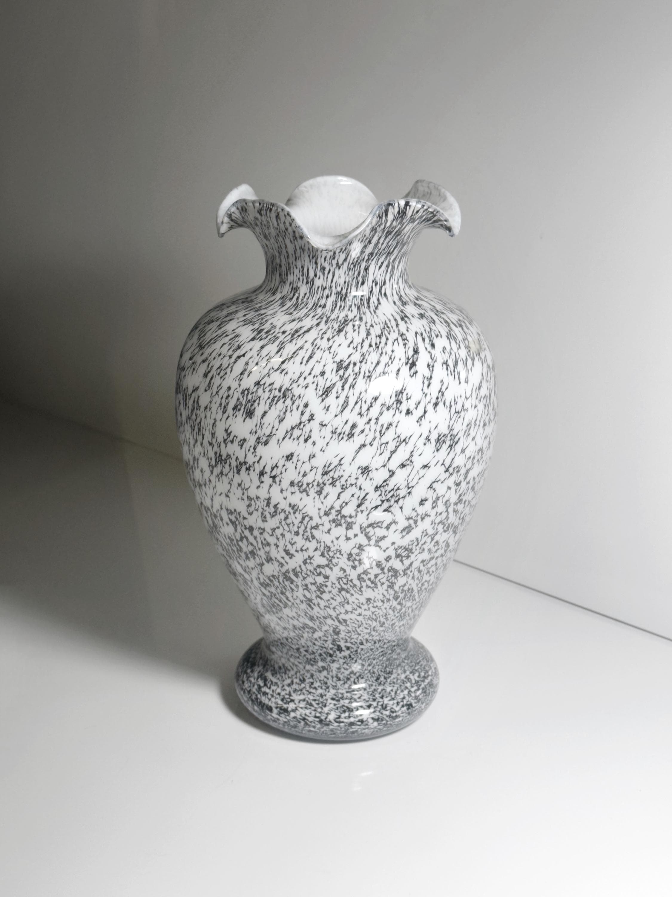 Vaso vintage in vetro di Murano anni '80