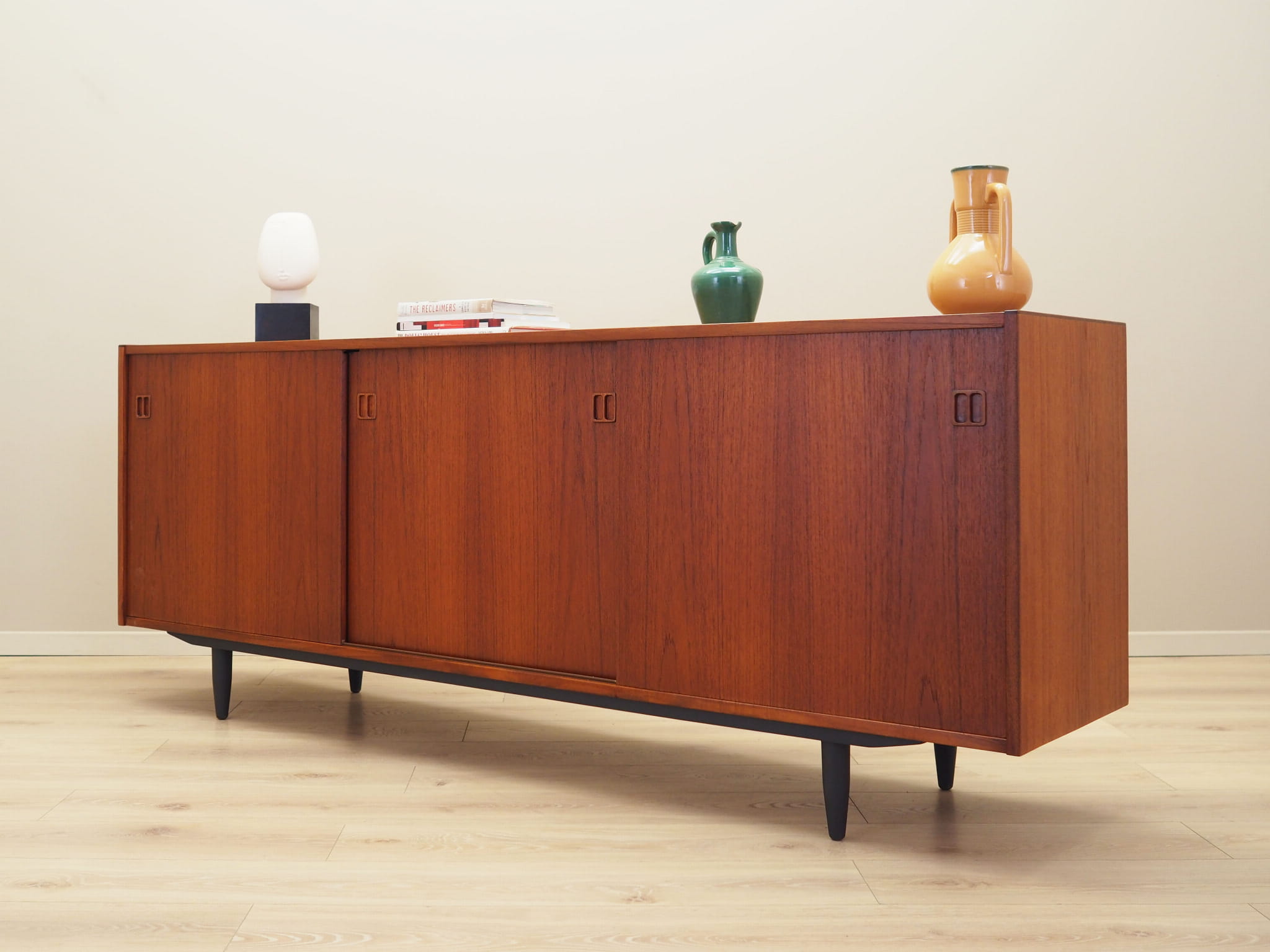Vintage Sideboard Teak Wood Brown 1970s