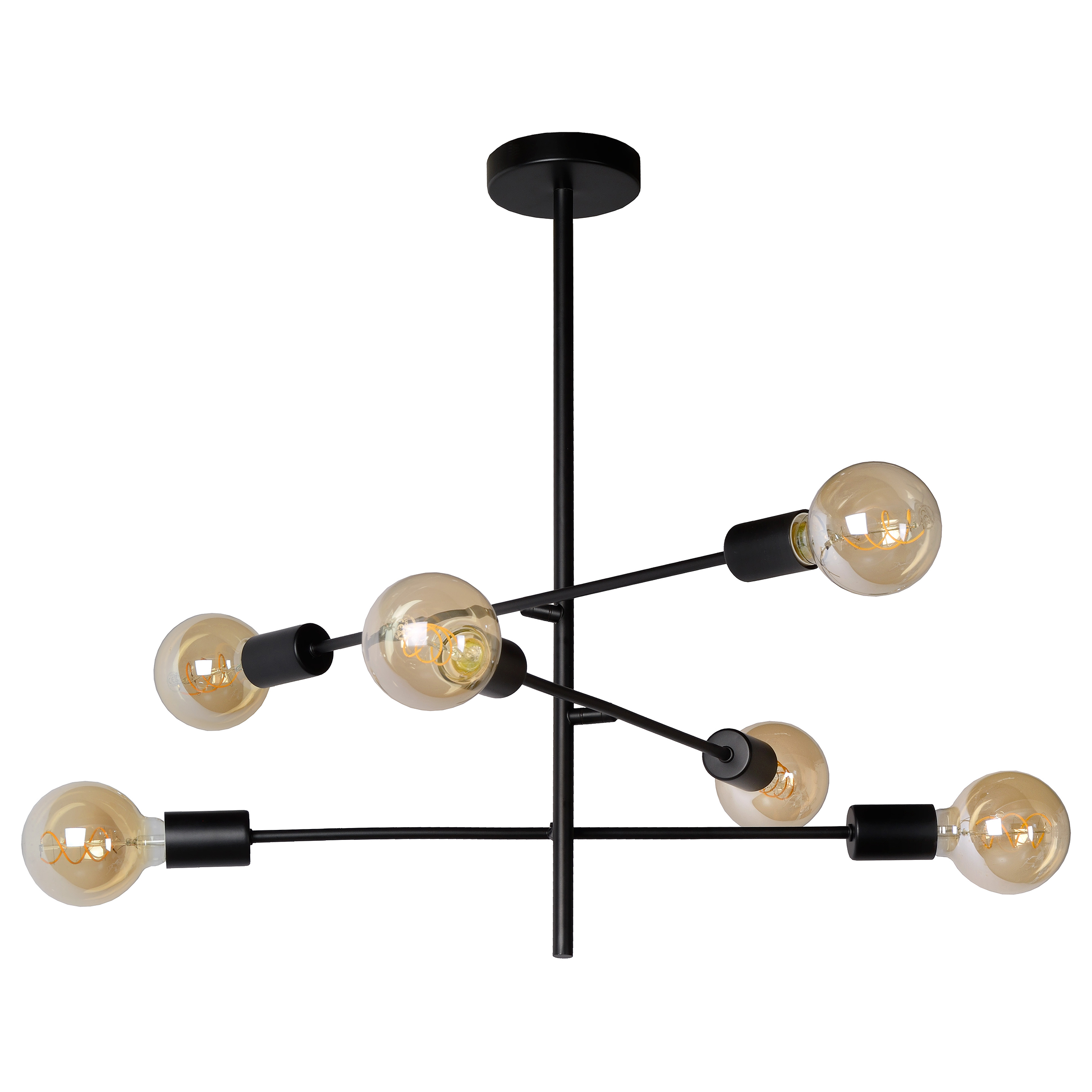  Lester Typ B Deckenleuchte Eisen Schwarz