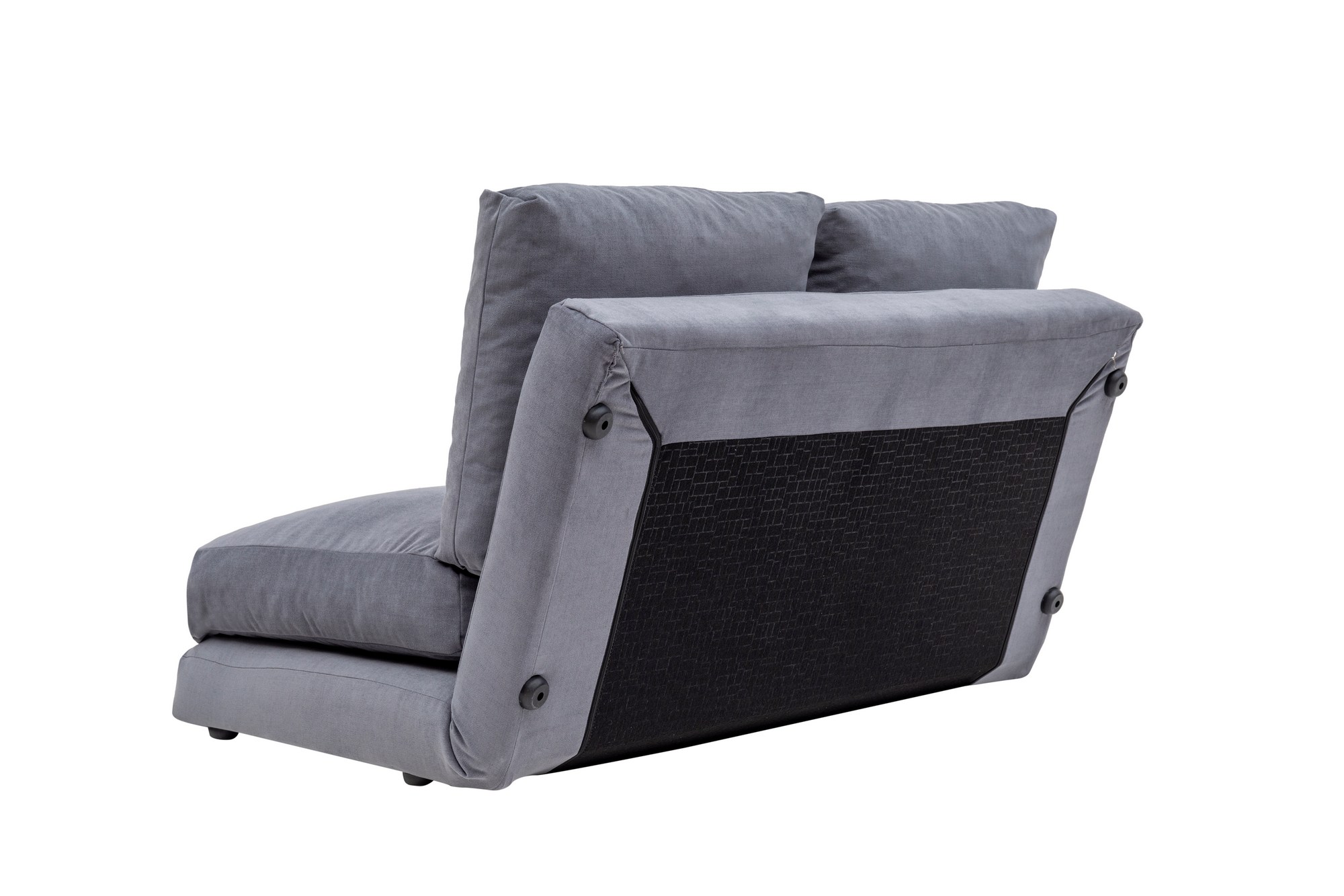 Taida Schlafsofa 2-Sitzer Grau