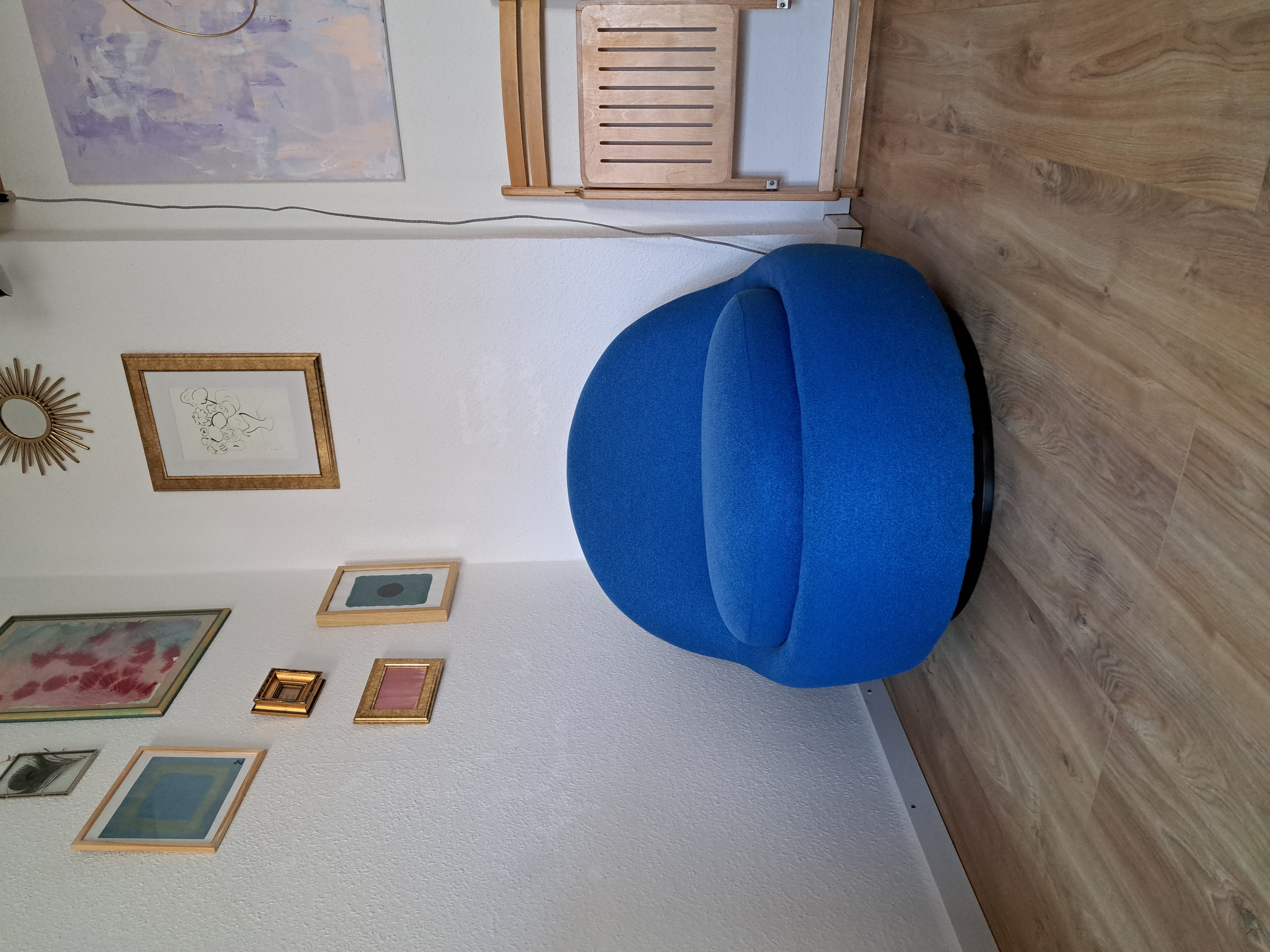 Babette Sessel Blau