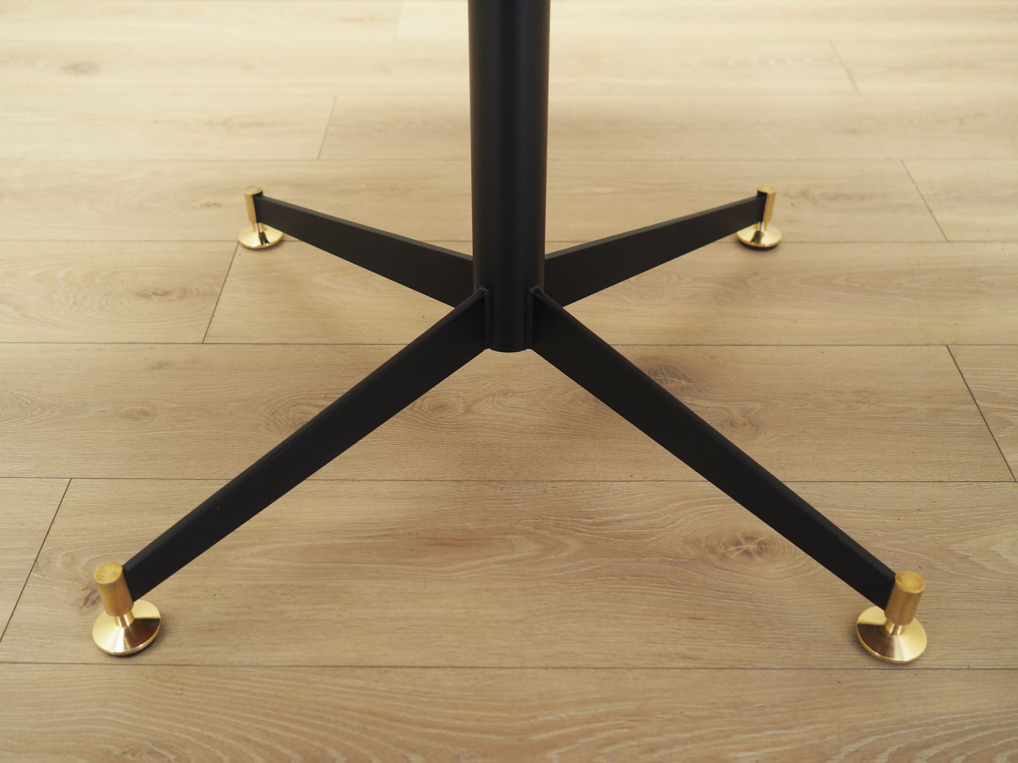 Dining table Teak wood 1970s 120cm