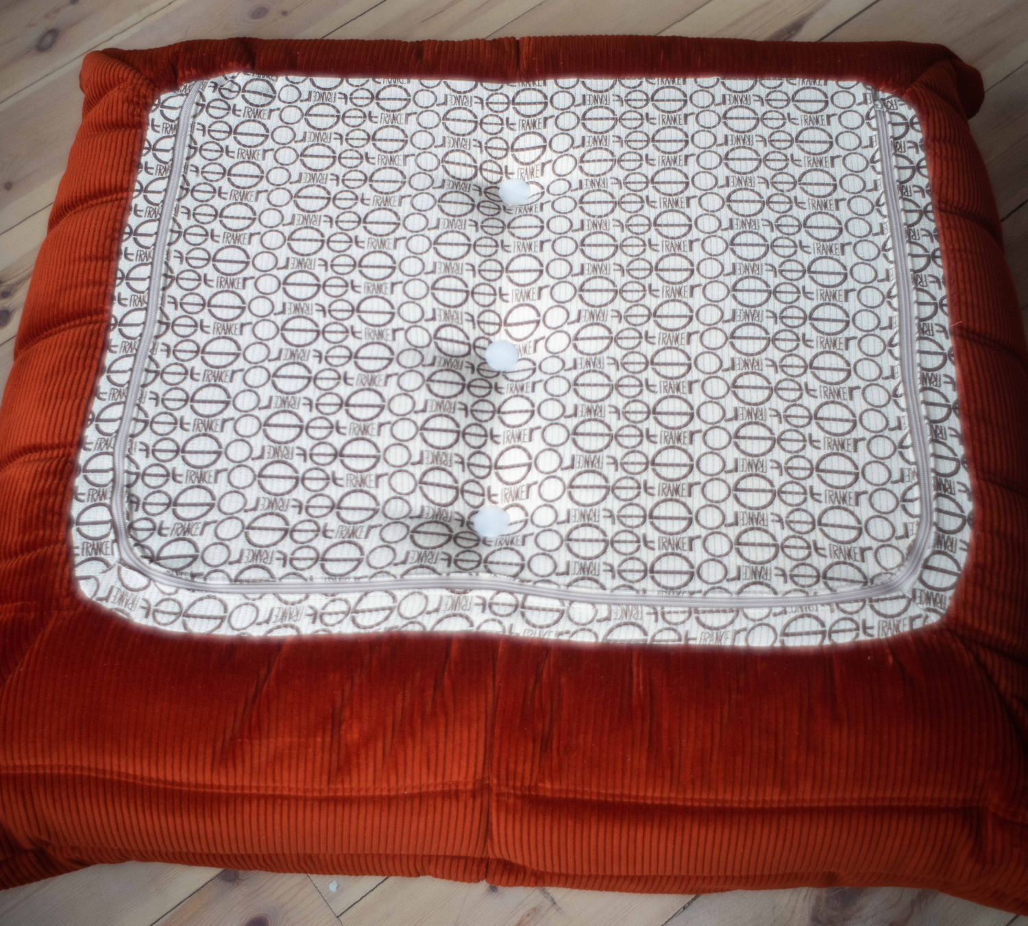 Togo Lounge Set 3-pc. Cord Orange