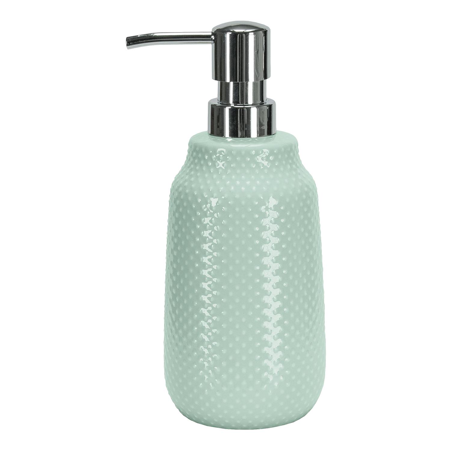 Seifenspender Dotty Steinzeug Mint