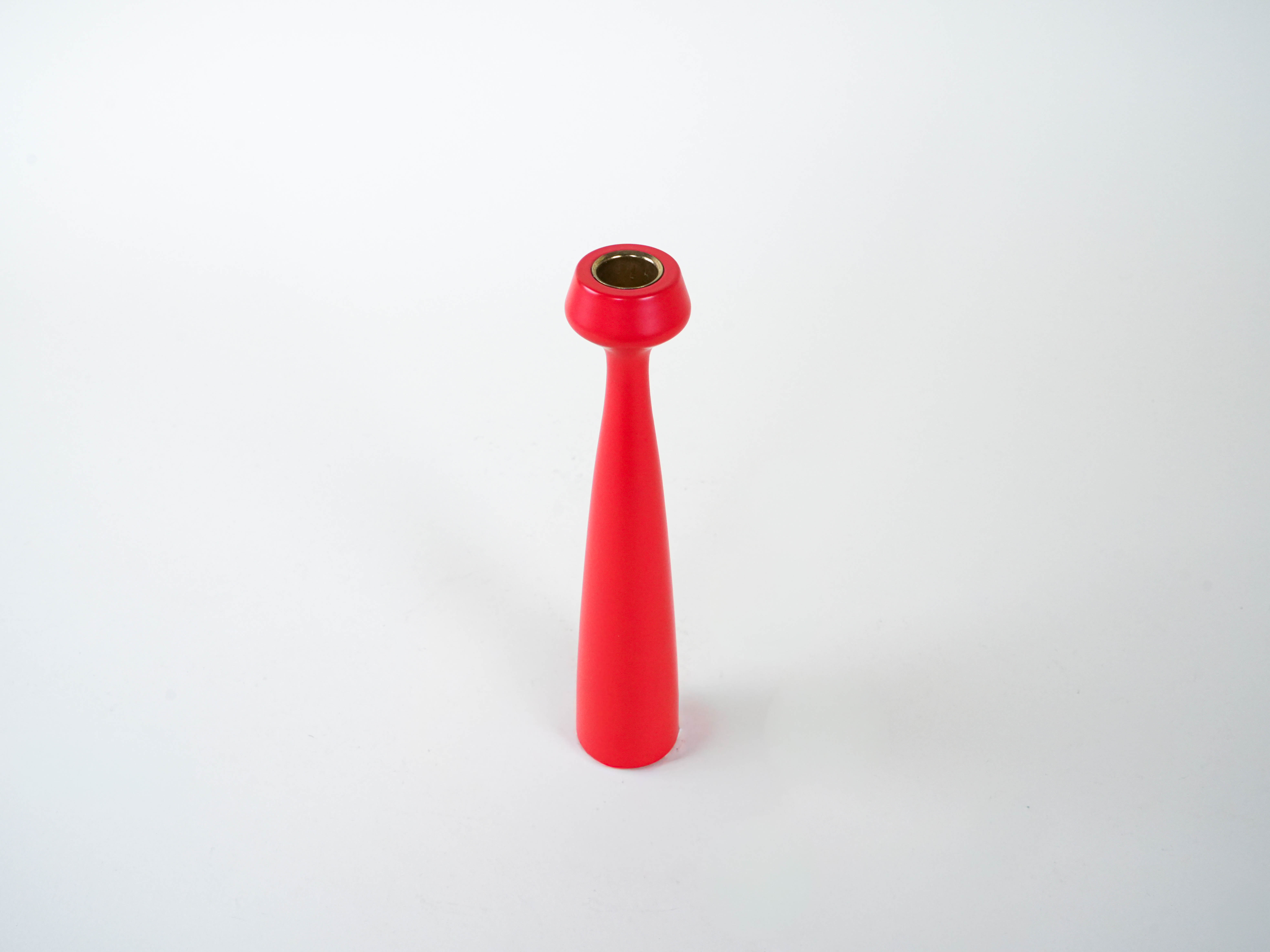 Candlestick 1990s Red