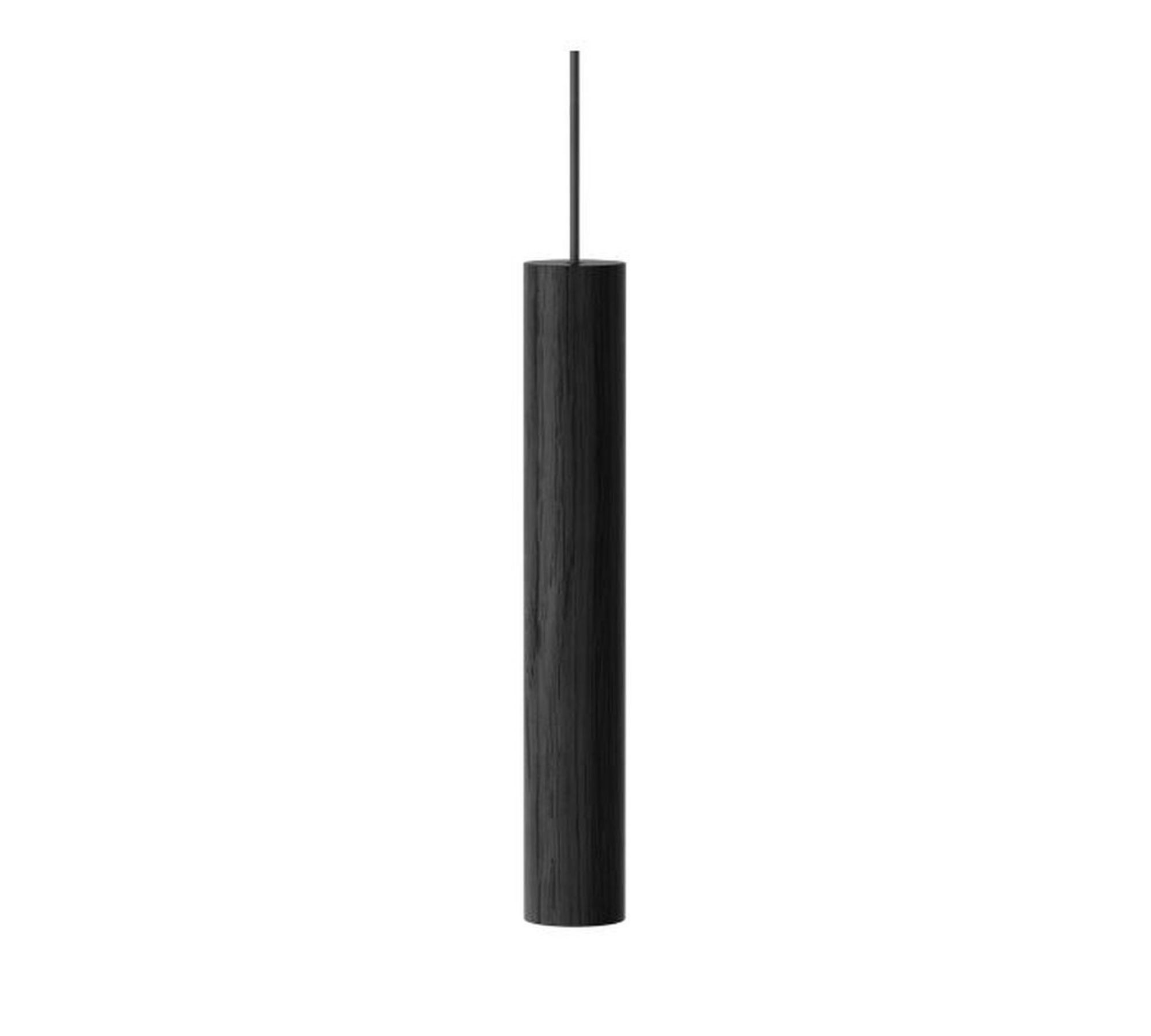 Chimes Pendelleuchte Holz Metall Schwarz