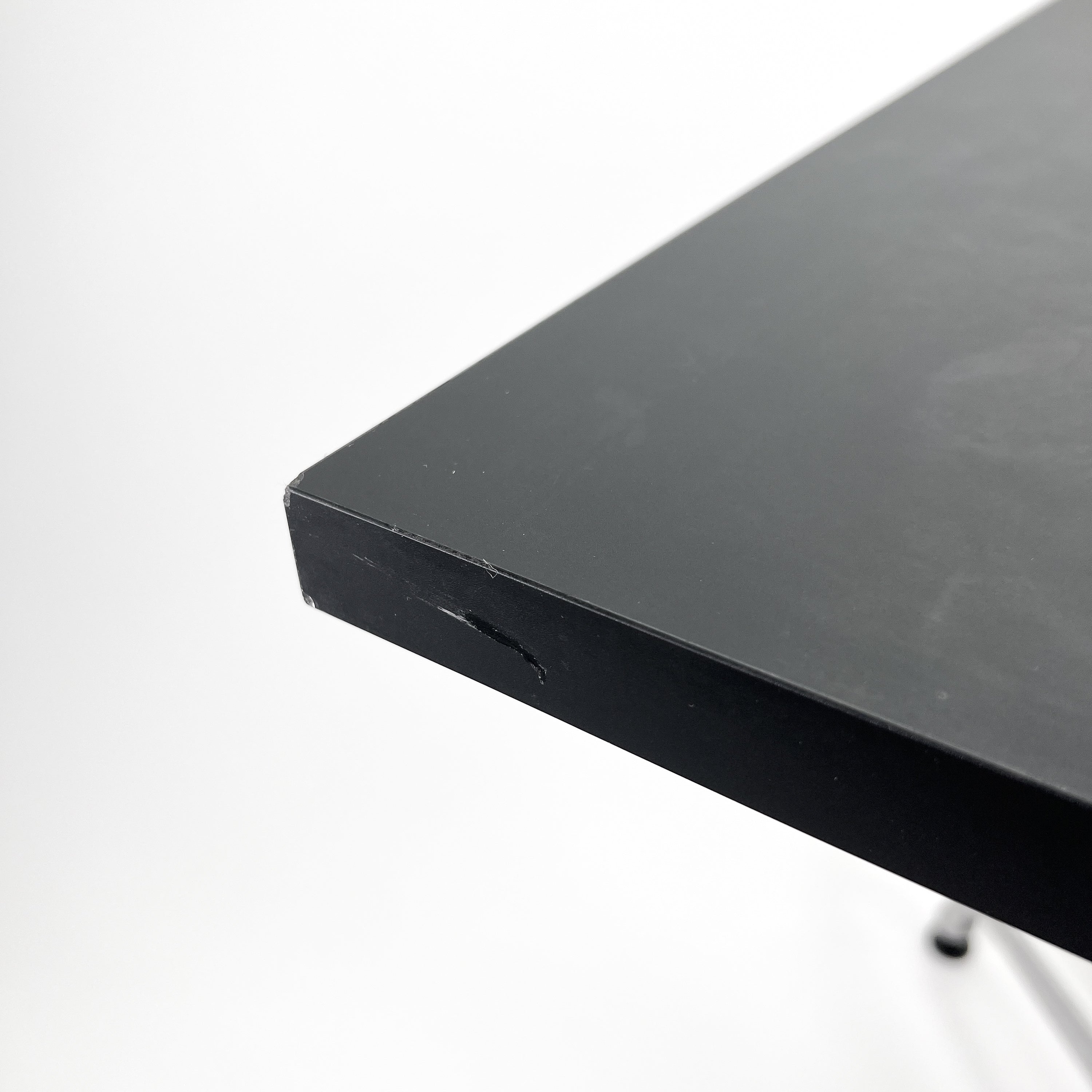 Bistro Table Laminat Schwarz
