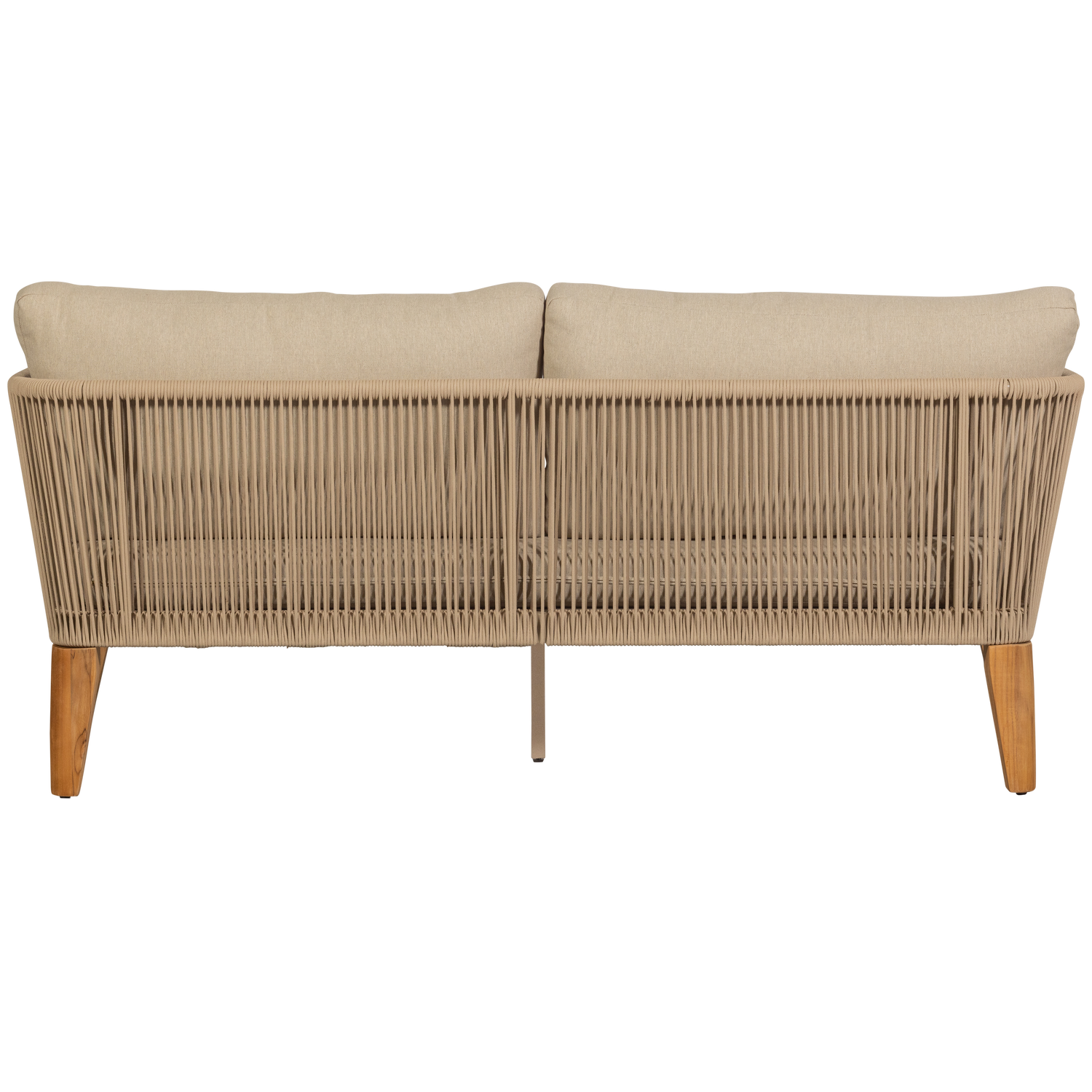 San Remo 3-Sitzer Gartensofa Teakholz Braun