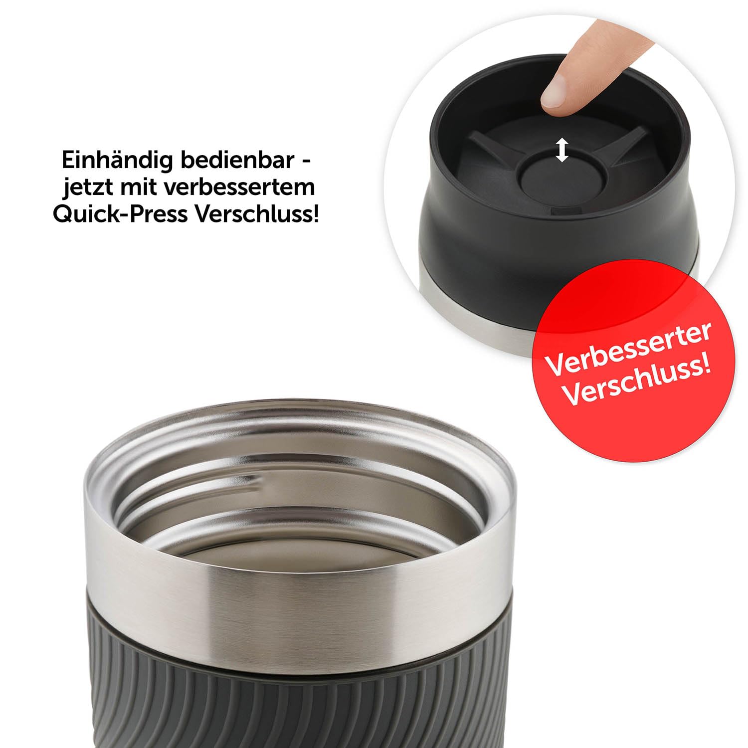 Thermobecher Classic Edelstahl 350ml