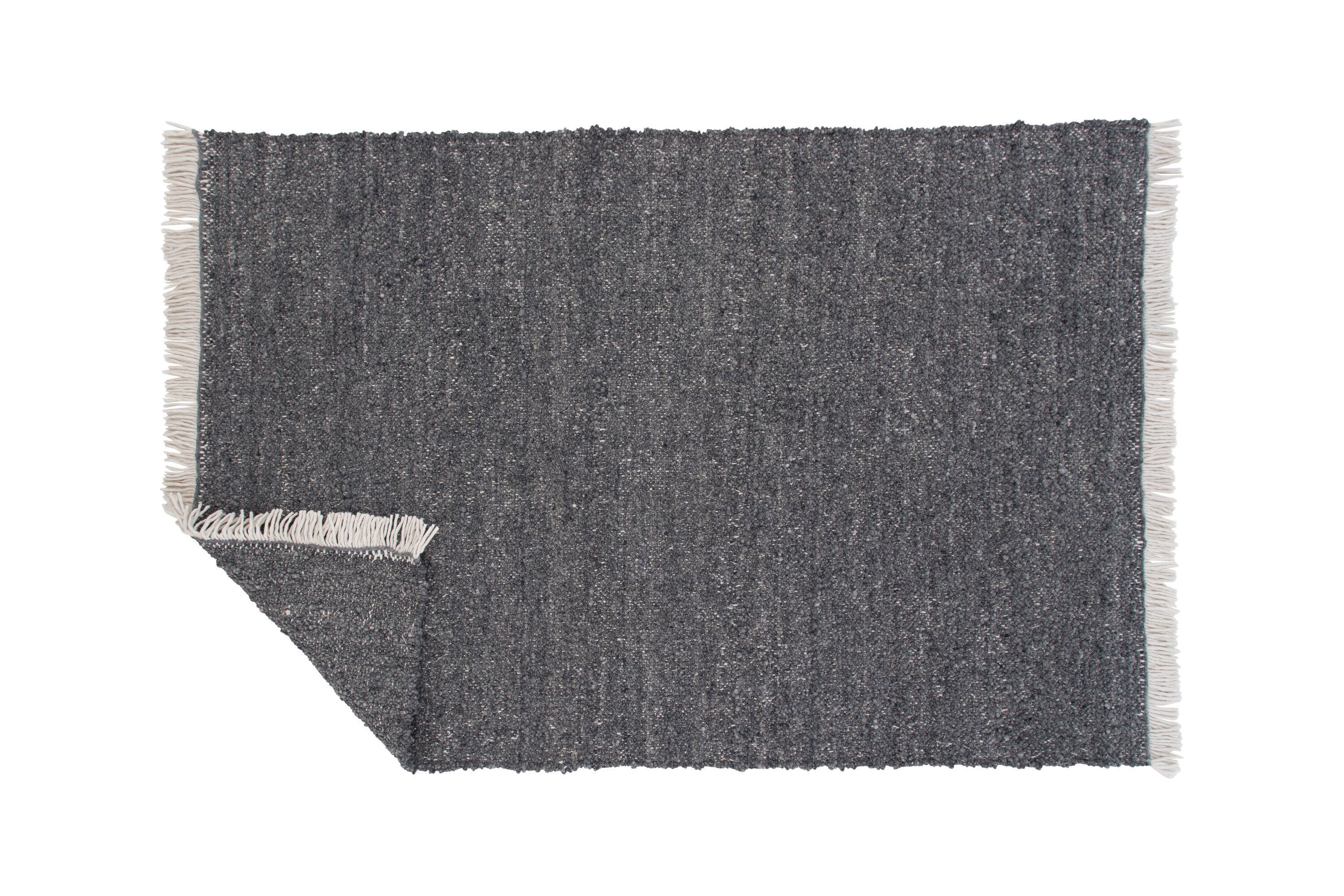 Betina Teppich Wolle 160x230cm Grau