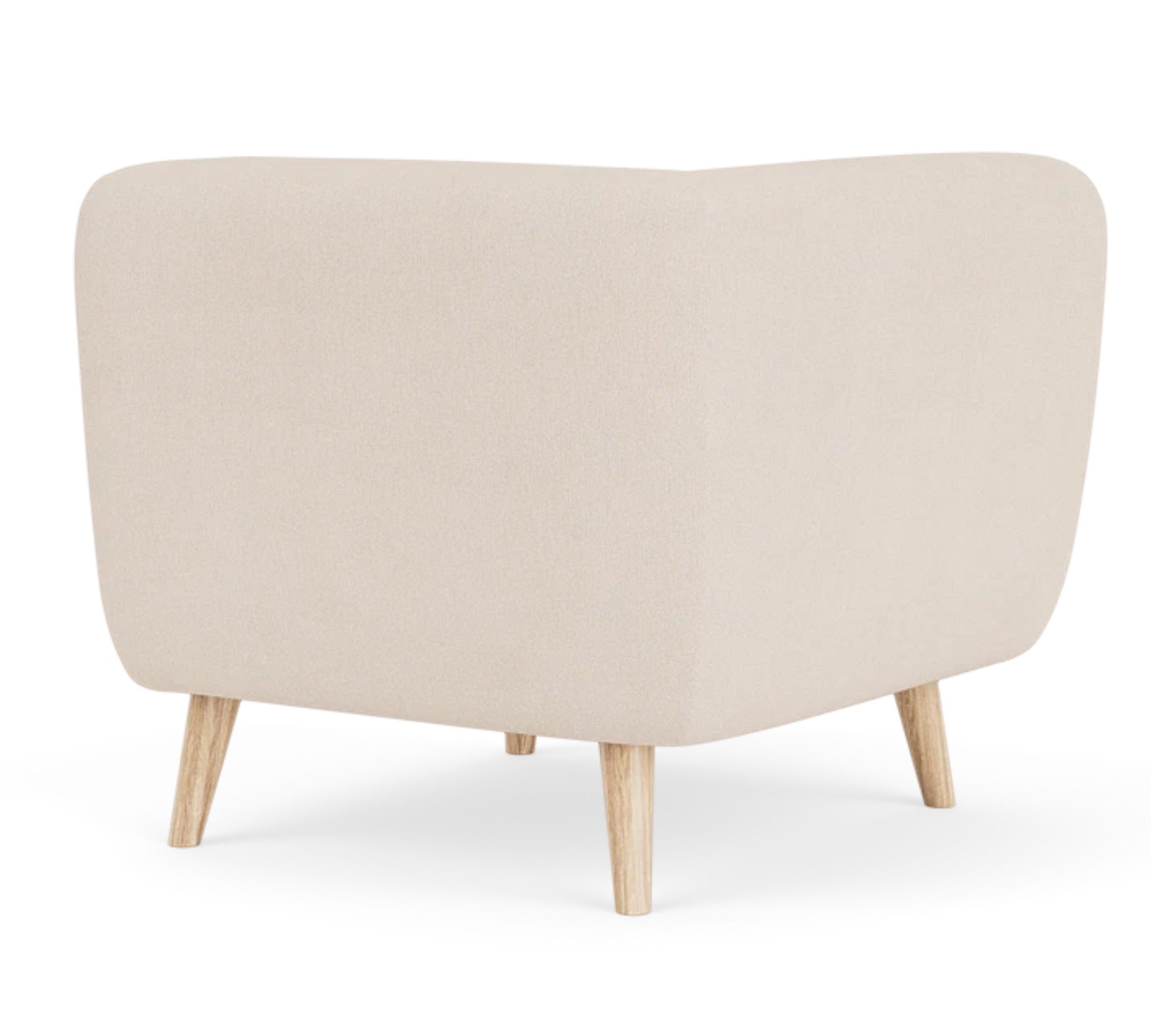 Alfred 1-Sitzer Eckmodul Links Mark Sand