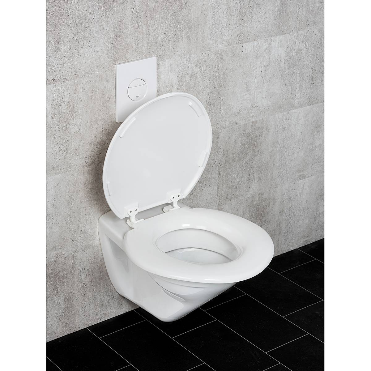 WC-Sitz Torino XXL Duroplast / Kunststoff Weiß