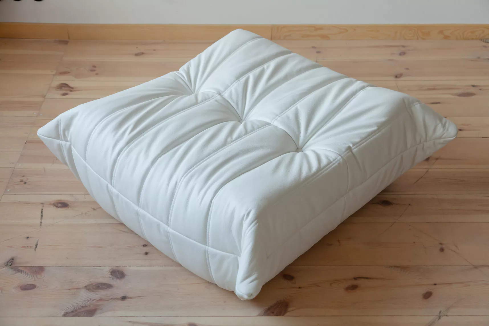 Togo Lounge Set 3-pc. Madras Leather White