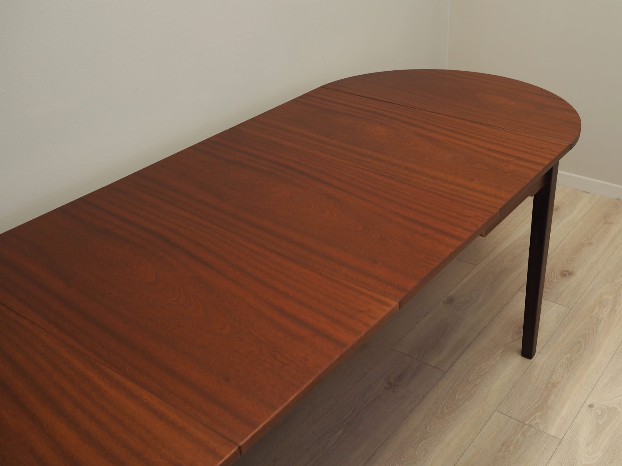 Vintage Table Mahogany Brown 1970s