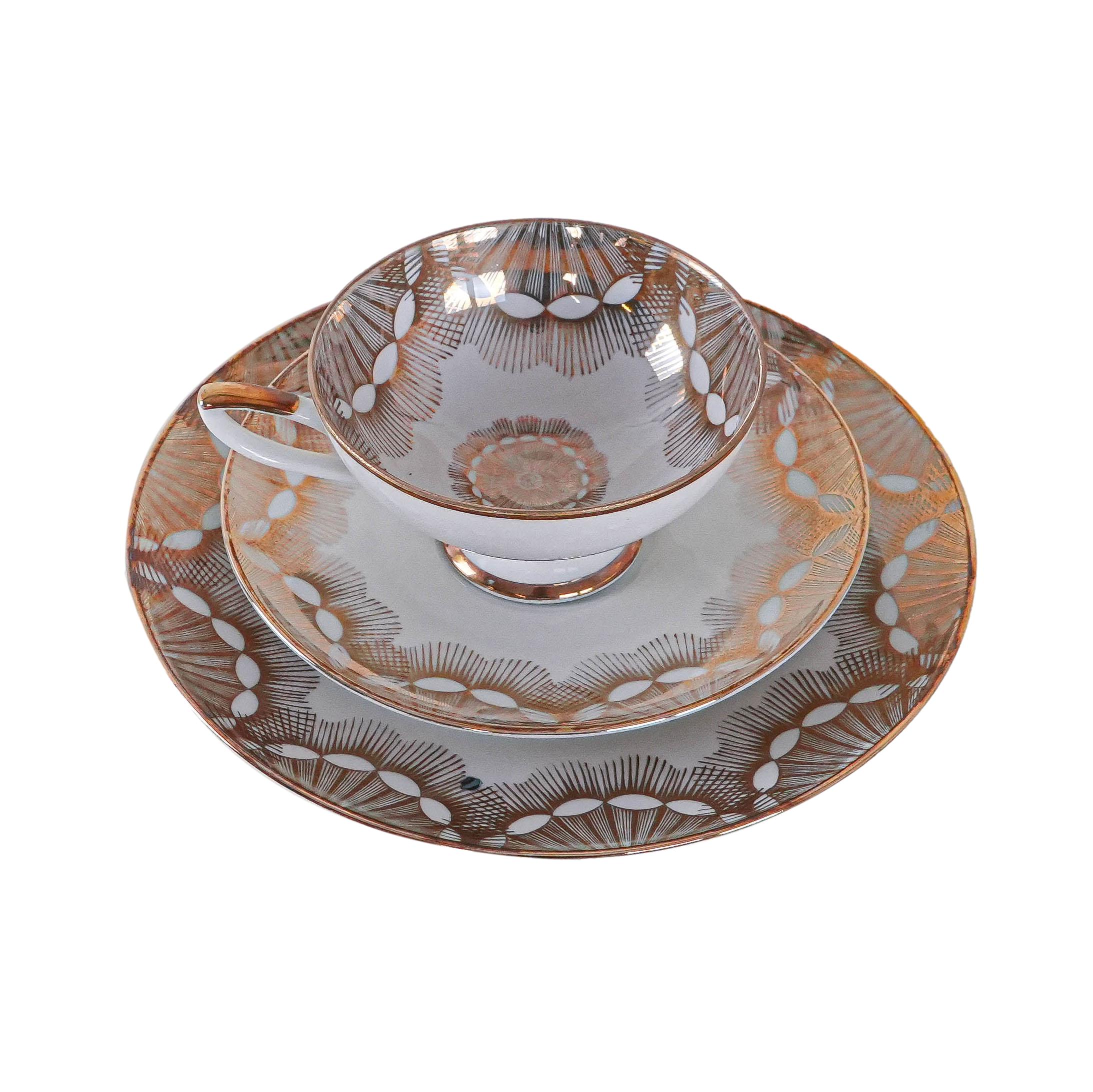 Tazza di porcellana multicolore
