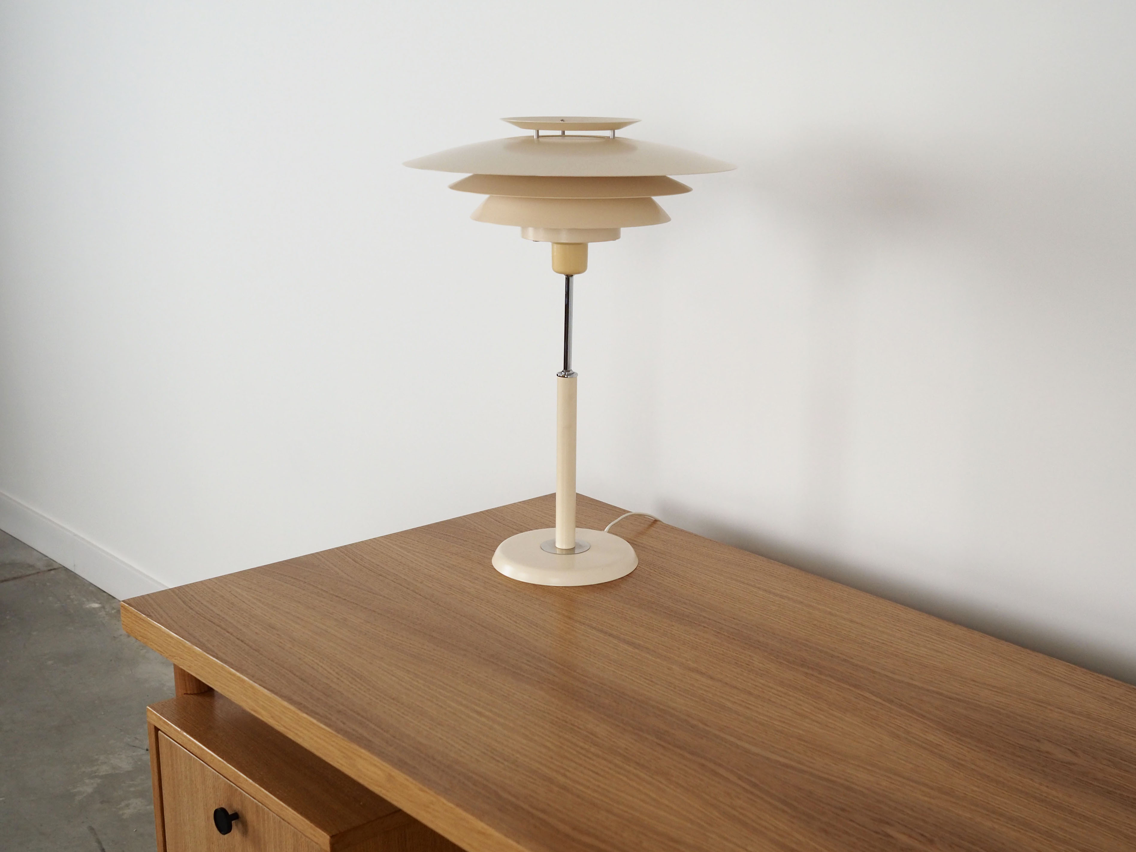 Tischlampe Metall 1970er Jahre