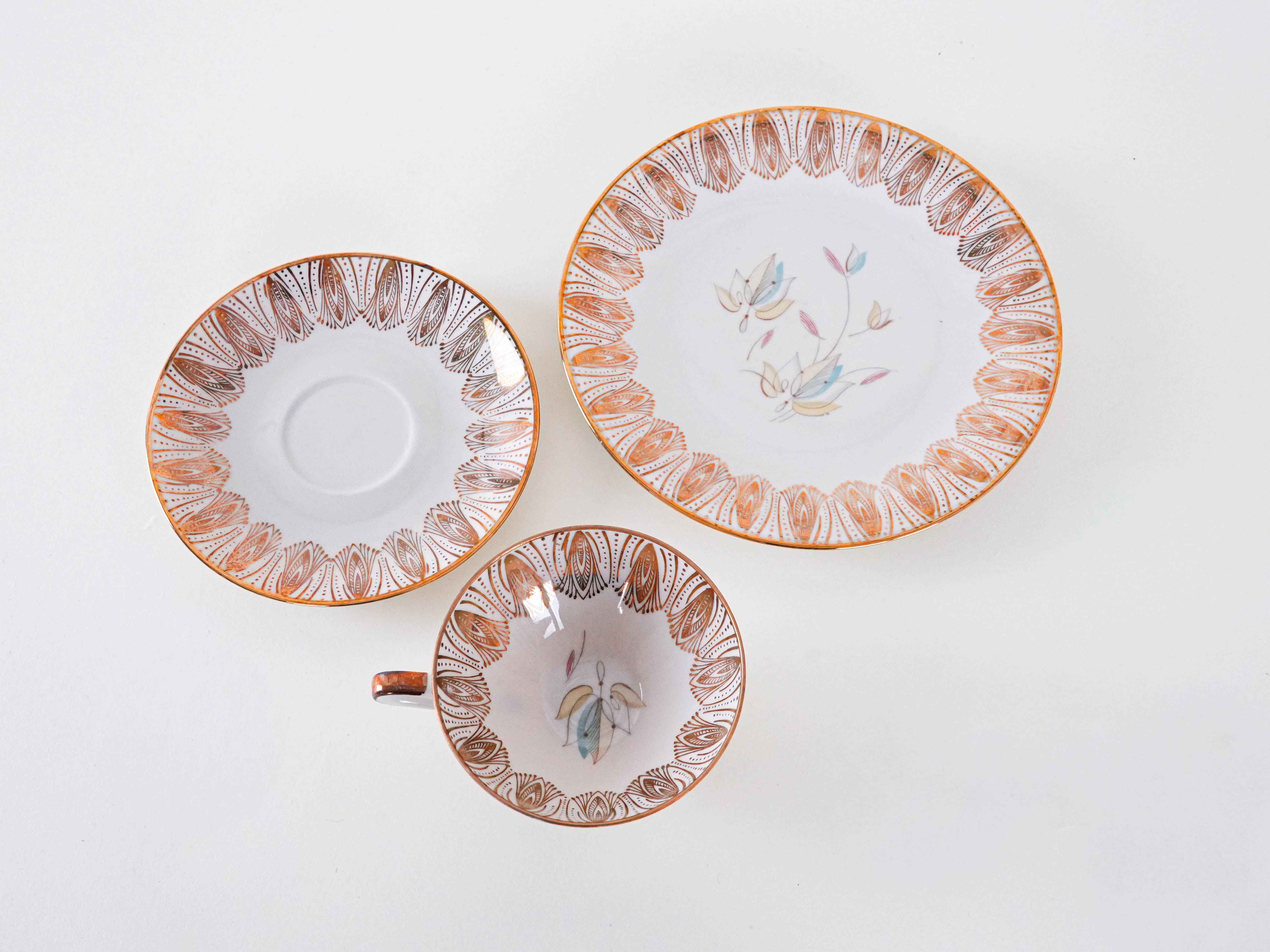 Porcelain cup Multicolored