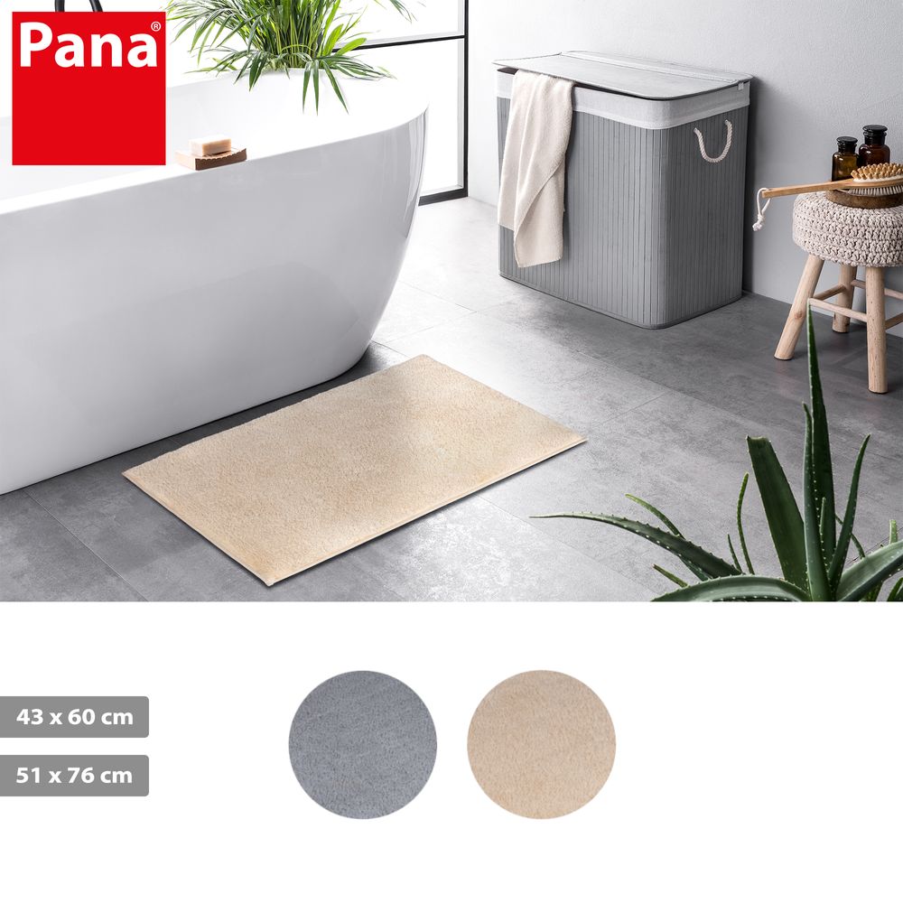 Badematte Supersoft Creme Öko-Tex Standard 100