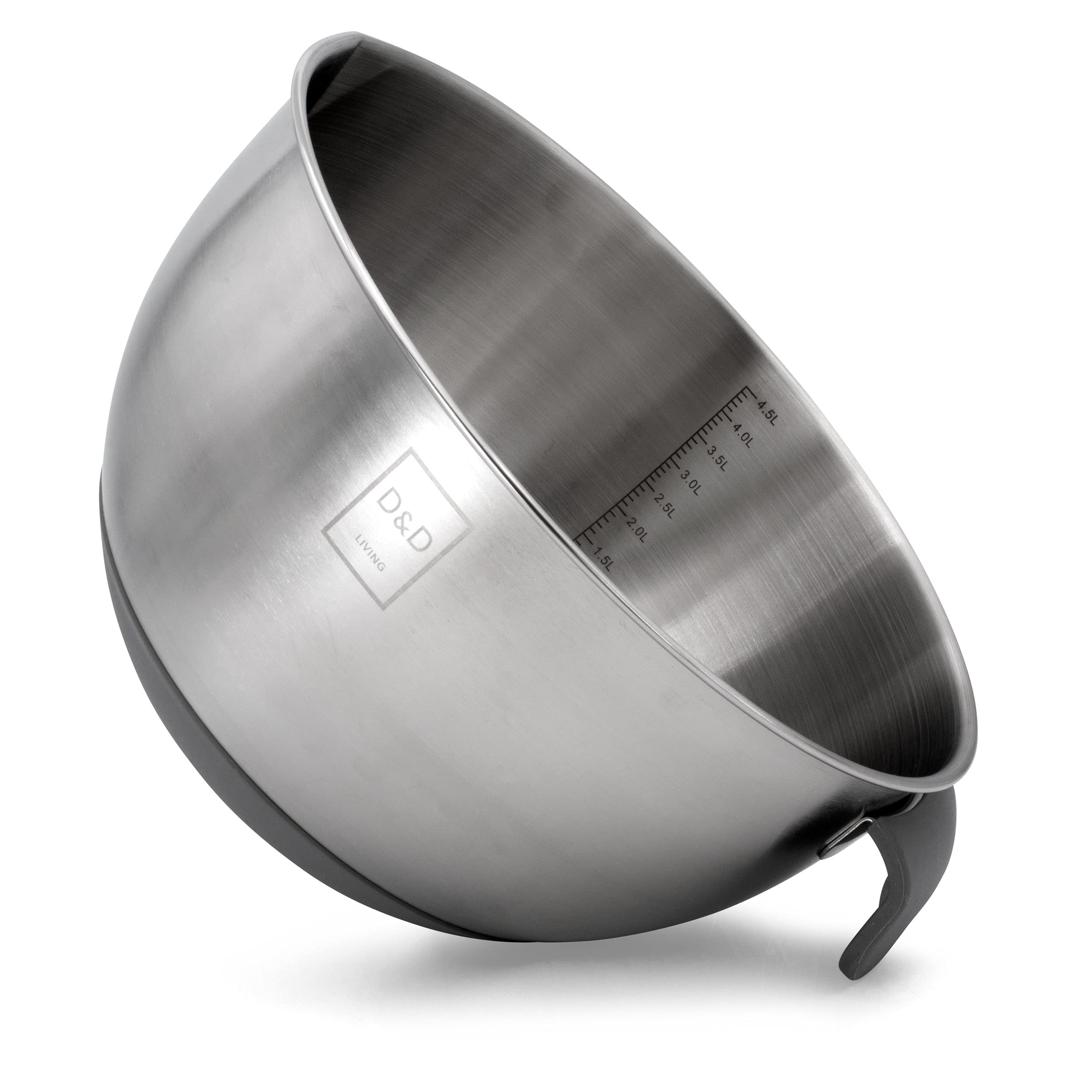 Rührschüssel 4,5L Edelstahl Silber