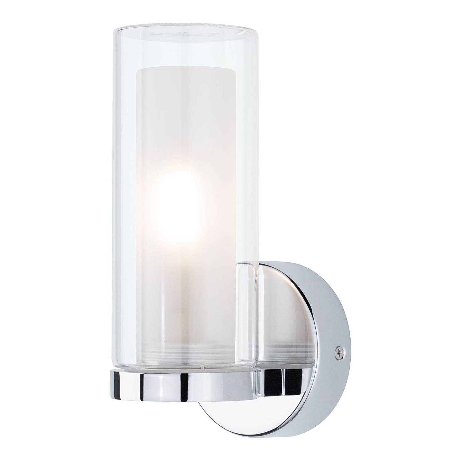 Wandleuchte Luena Silber