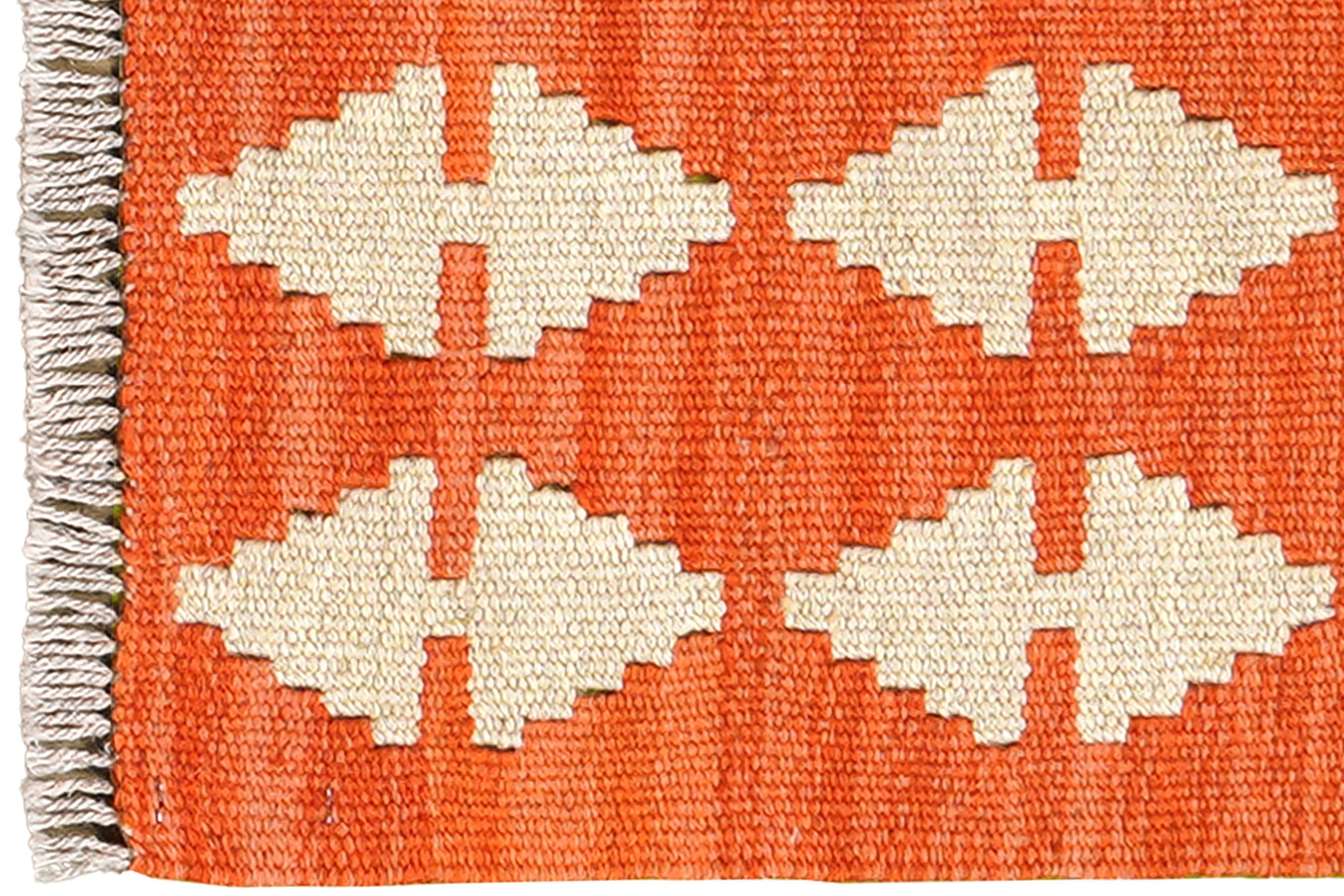 Kilim Gashgai Teppich Orange
