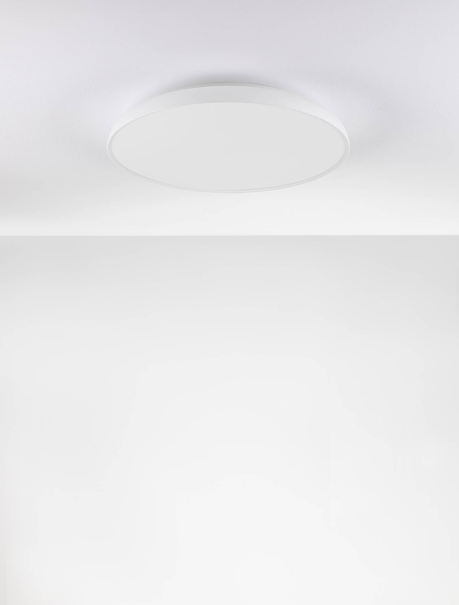 Linus Deckenleuchte Aluminium Weiß 1-flammig