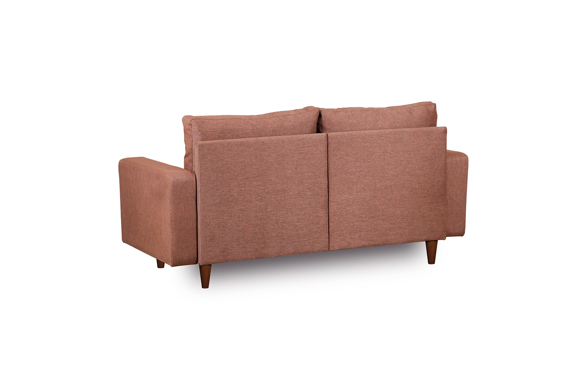 Lungo Sofa 2-Sitzer Hellbraun