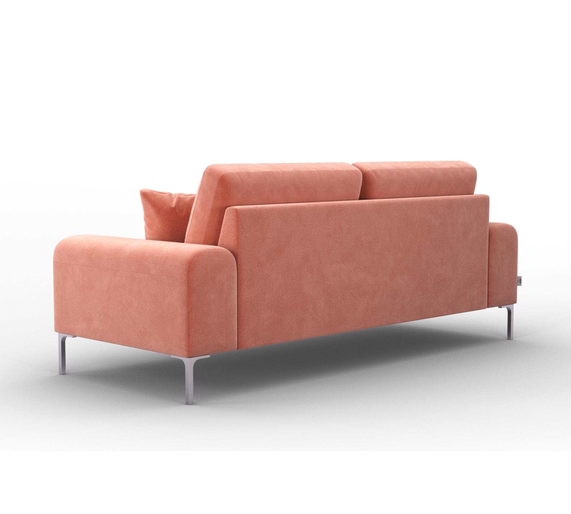 Rime Sofa 2-Sitzer Korall EU Produktion Öko-Tex 