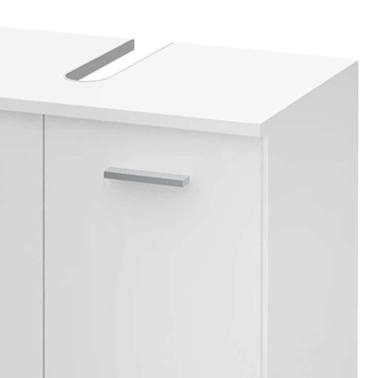 Waschbeckenunterschrank Holz Weiß