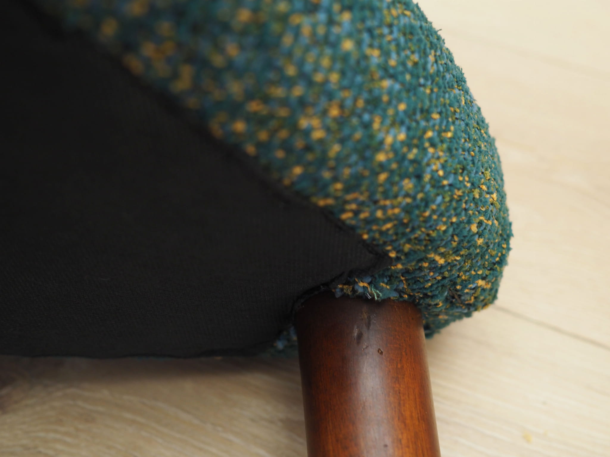 Hocker Teakholz 1970er Jahre