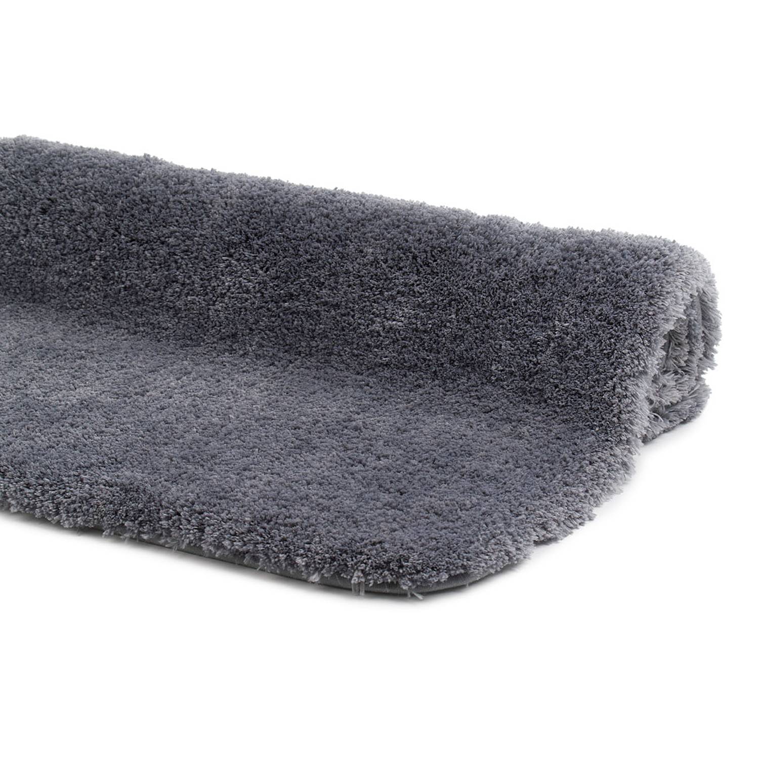 Badteppich Deluxe Typ B Polyester 50 x 45 cm Anthrazit