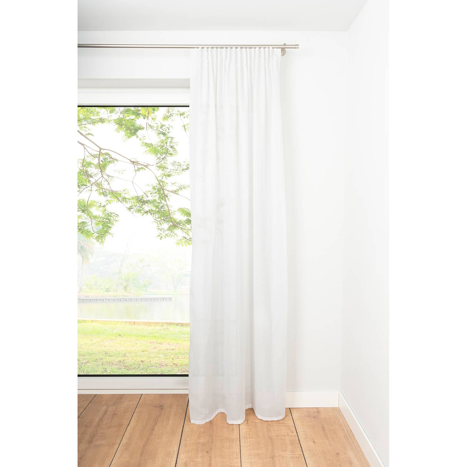 Schlaufenschal Breeze Polyester Weiß 135 x 300 cm