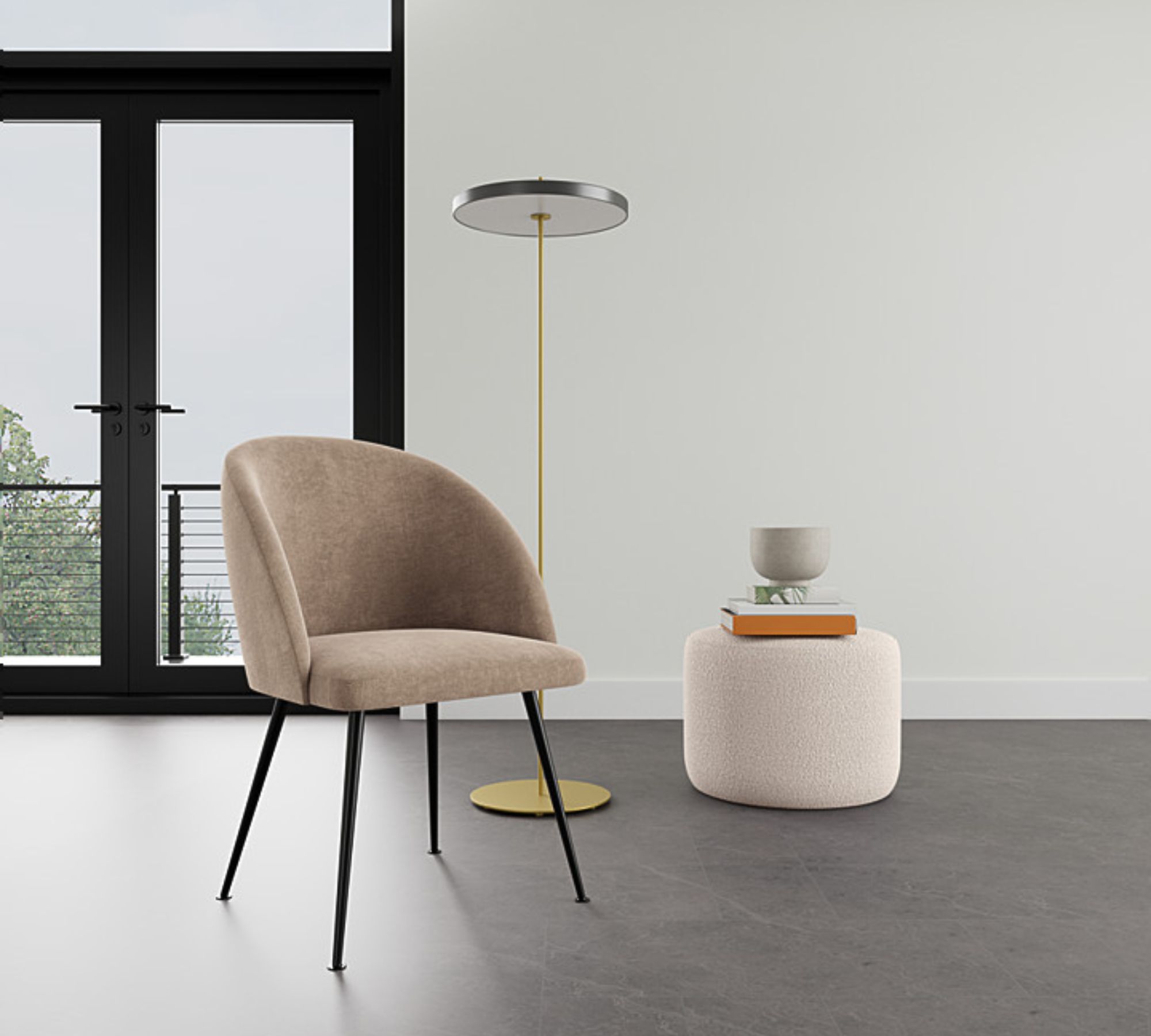 Holly Dining chair Danny Cream