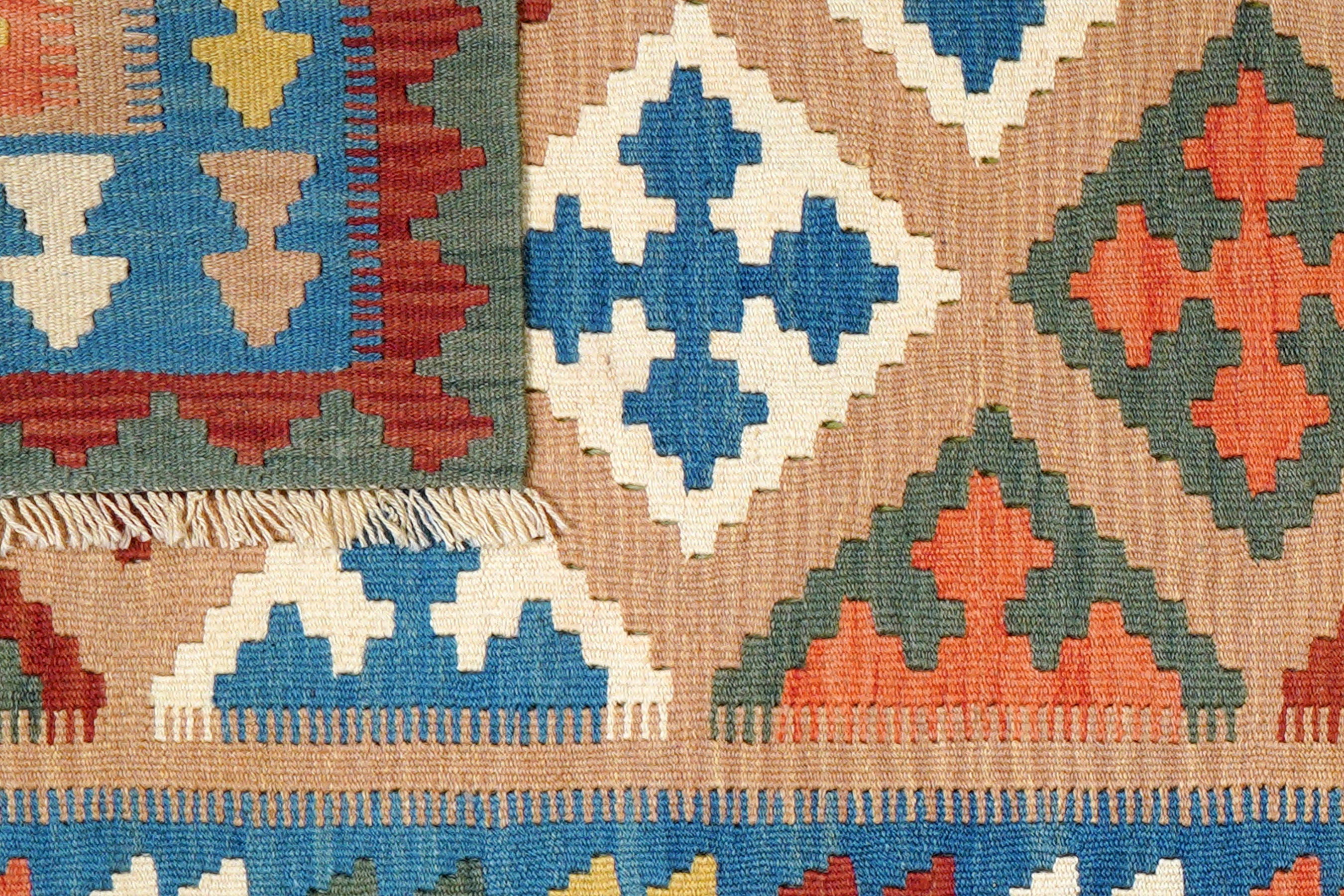 Kilim Gashgai Teppich Mehrfarbig