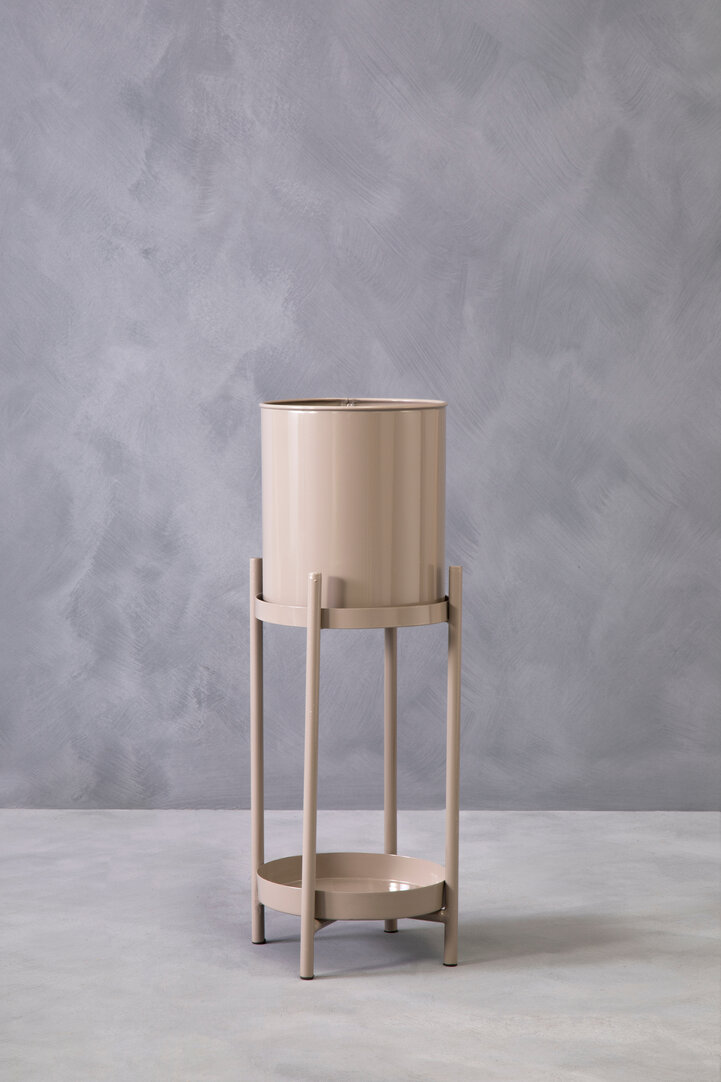 Asher Two-Tier Plant Stand Grey