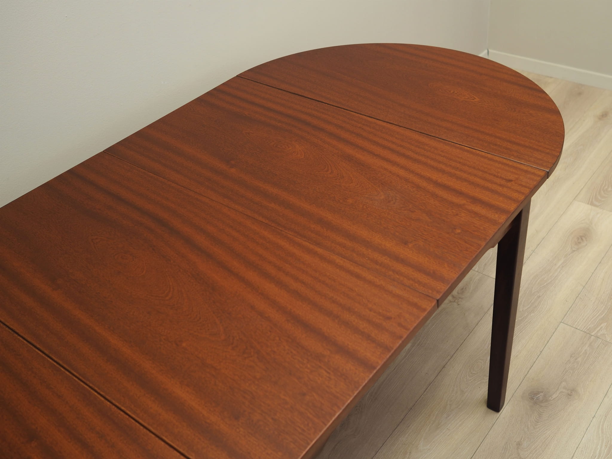 Vintage Table Mahogany Brown 1970s