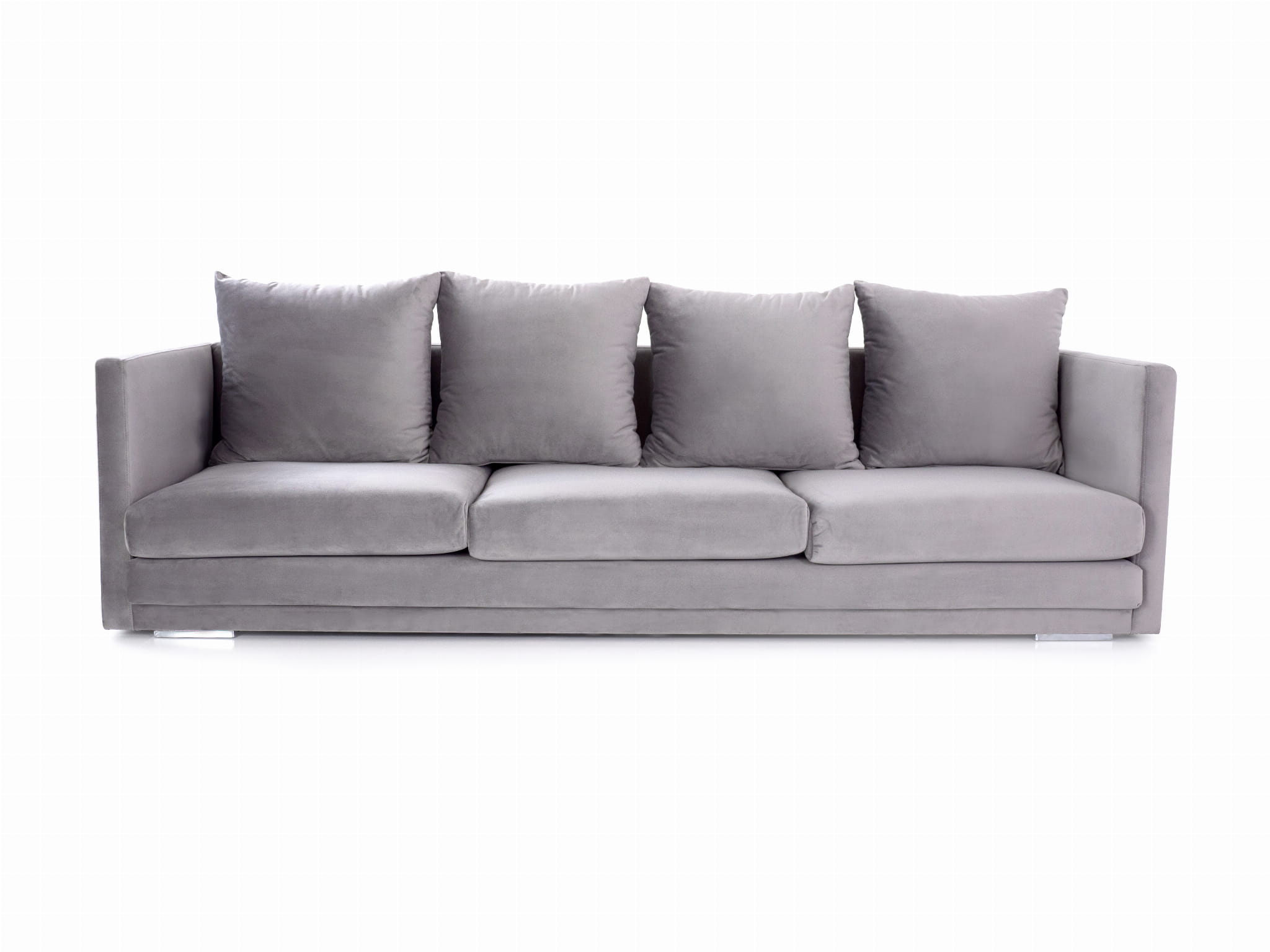 Malmo Sofa 3-Sitzer Grau