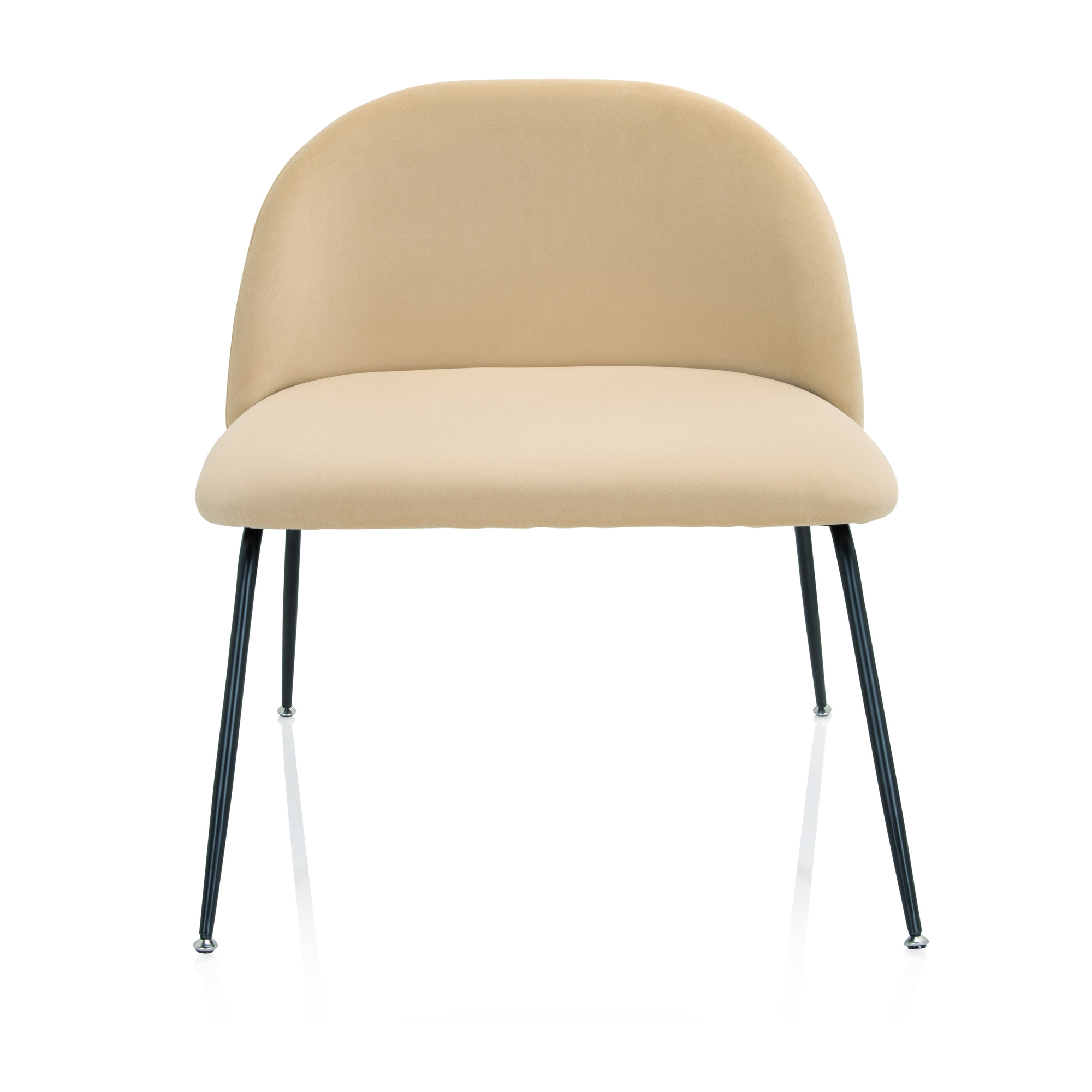 VELVO Sedia Tessuto Beige