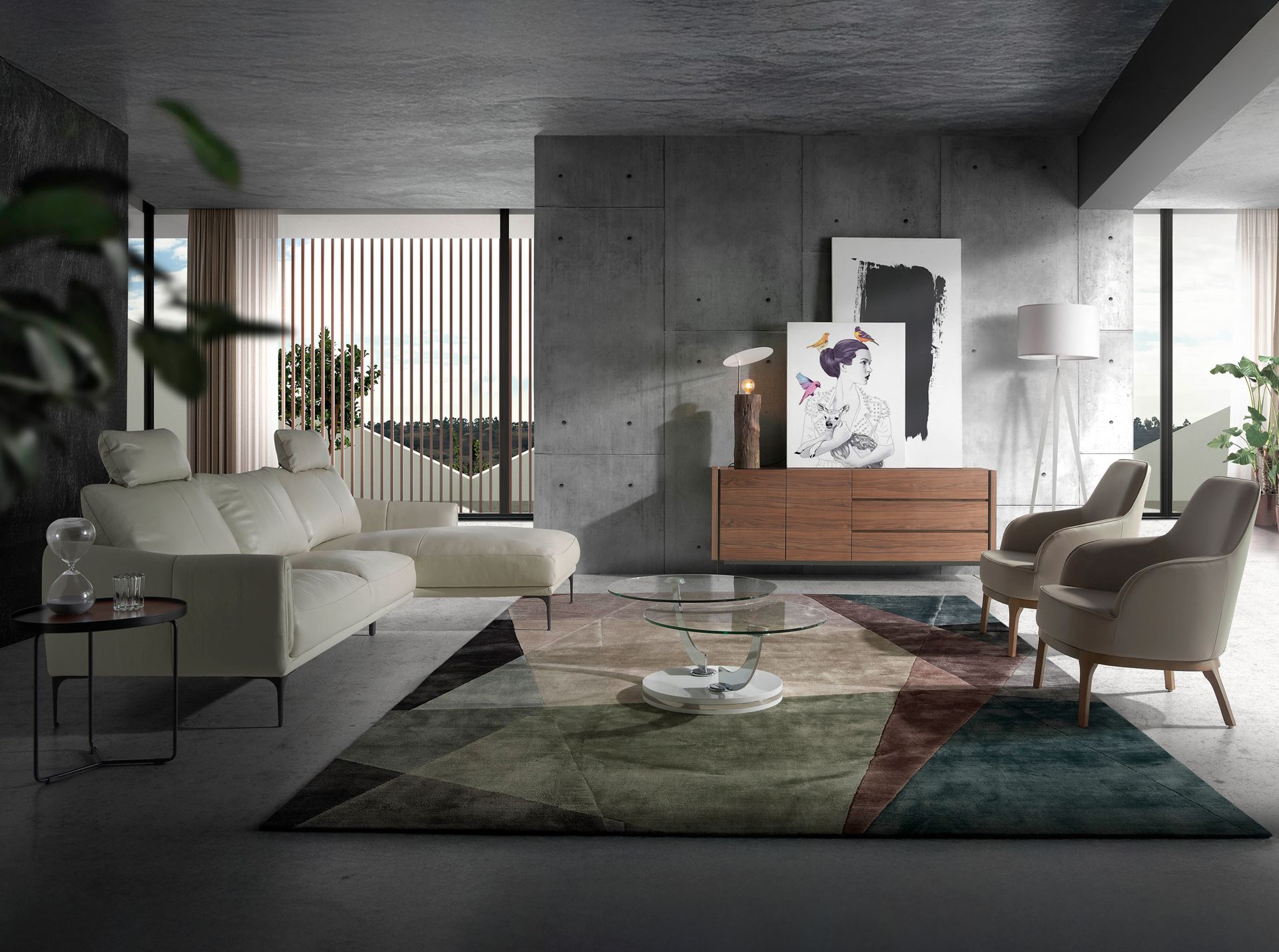 Poltrona Similpelle Marrone