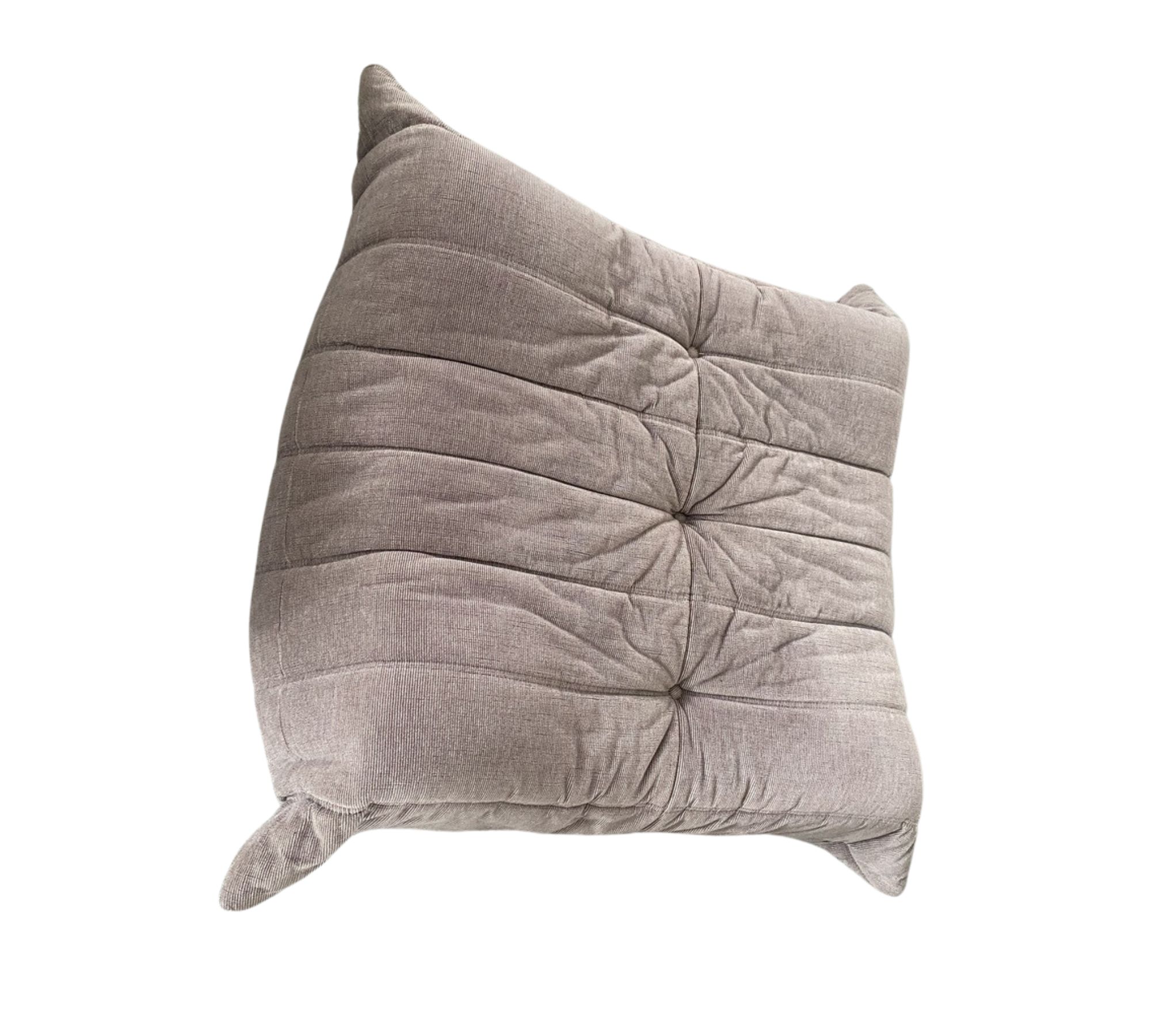 Vintage Togo Lounge Set 5-tlg. Textil Taupe