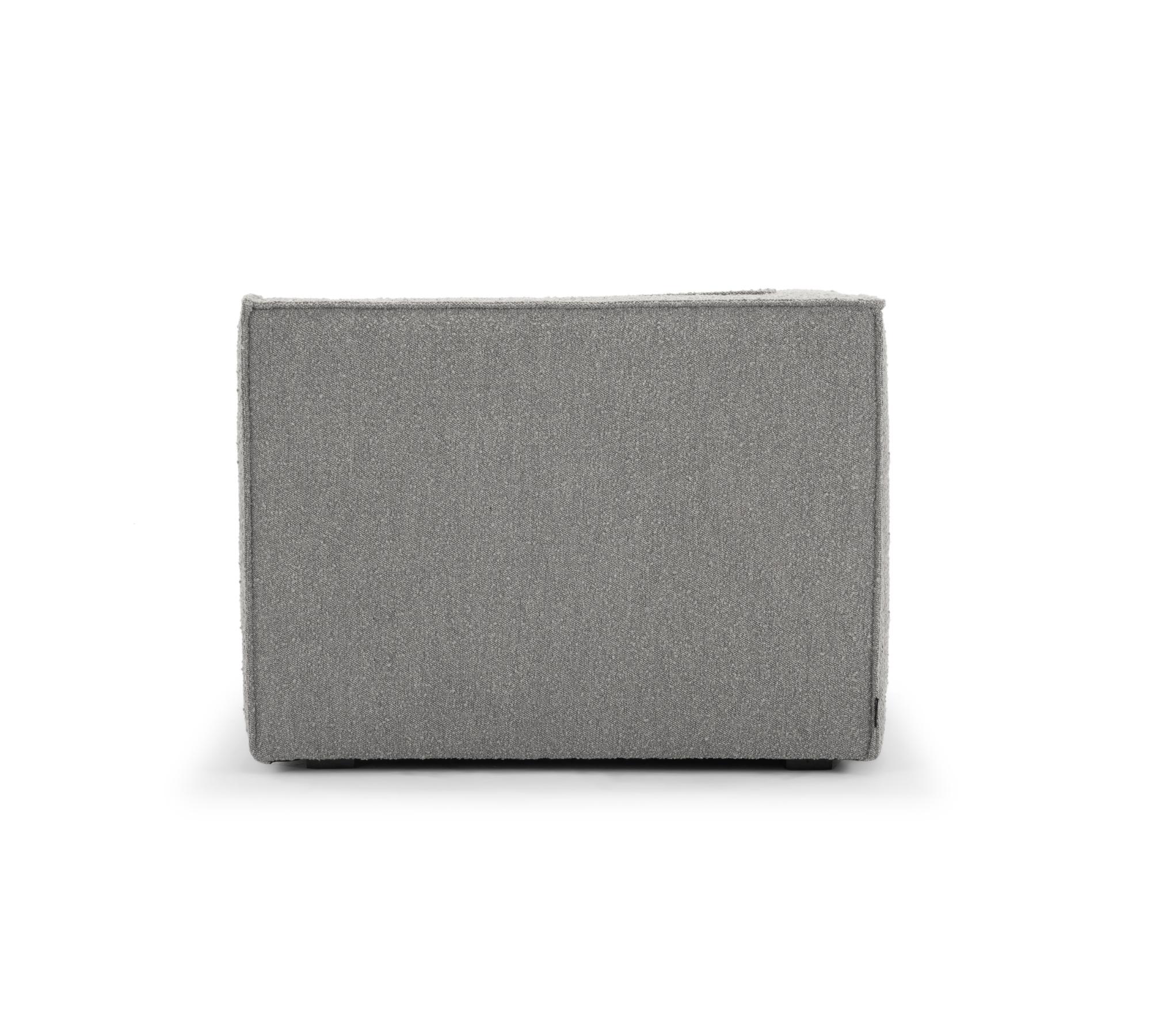 Dane 1-Sitzer Eckmodul Links Maya Warm Grey