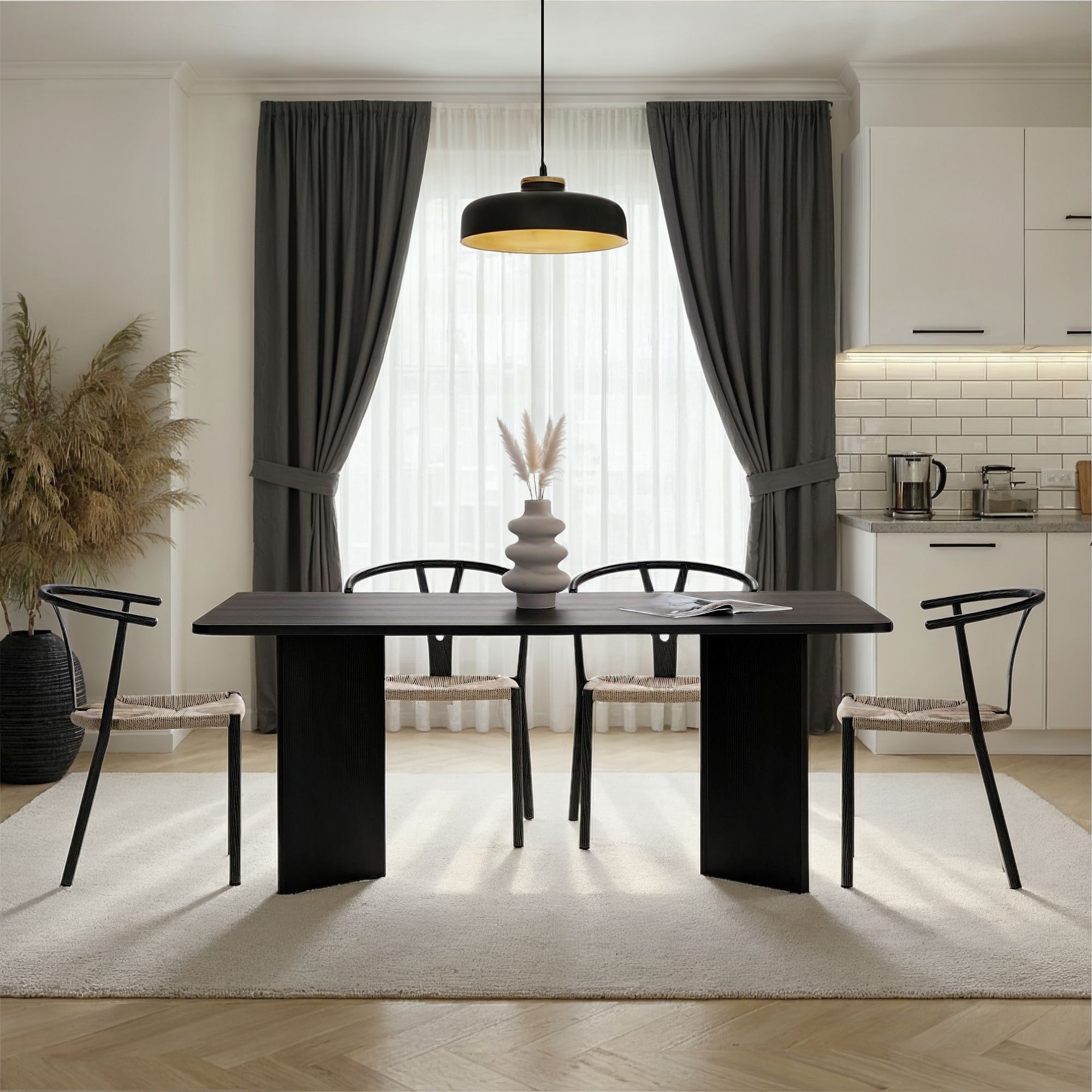 Linza Table Black