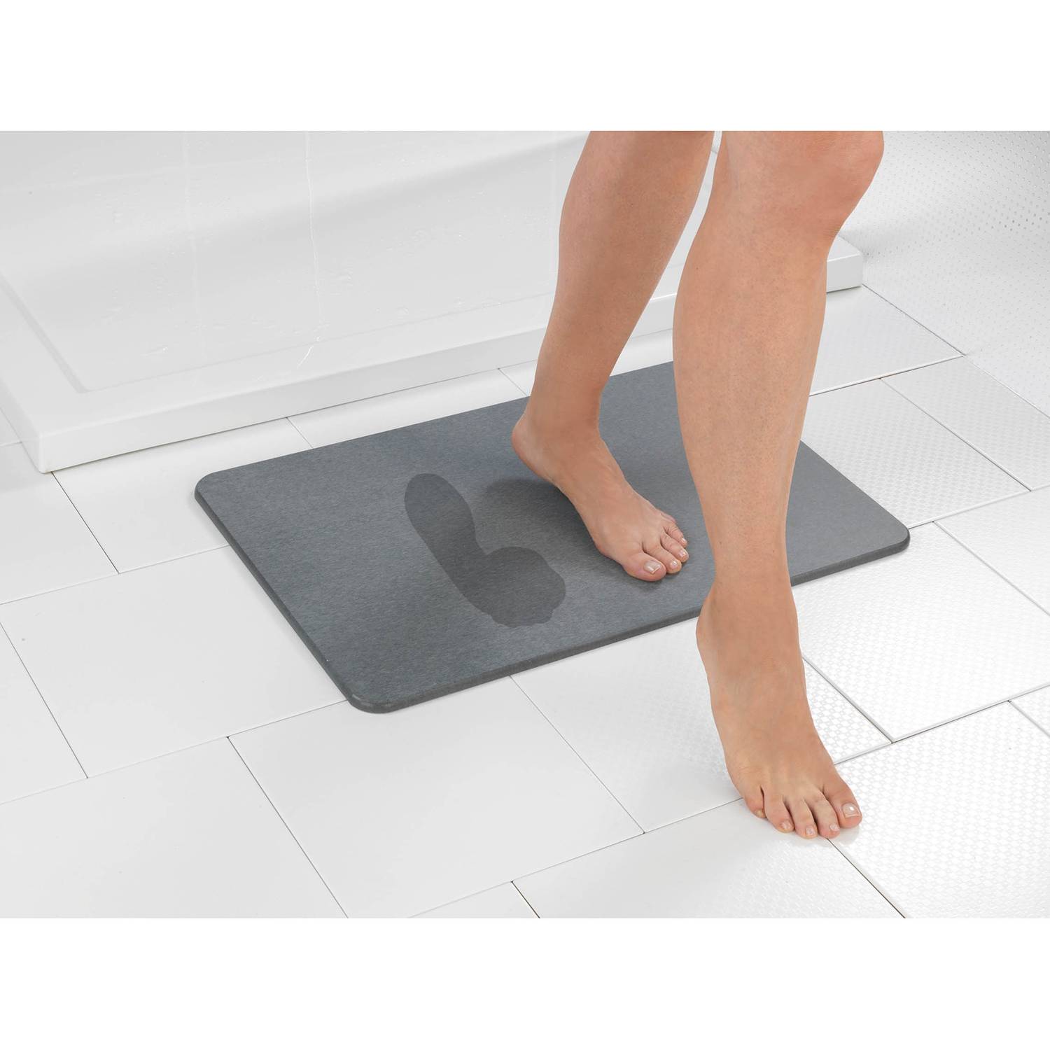 Simi Bath Mat Grey