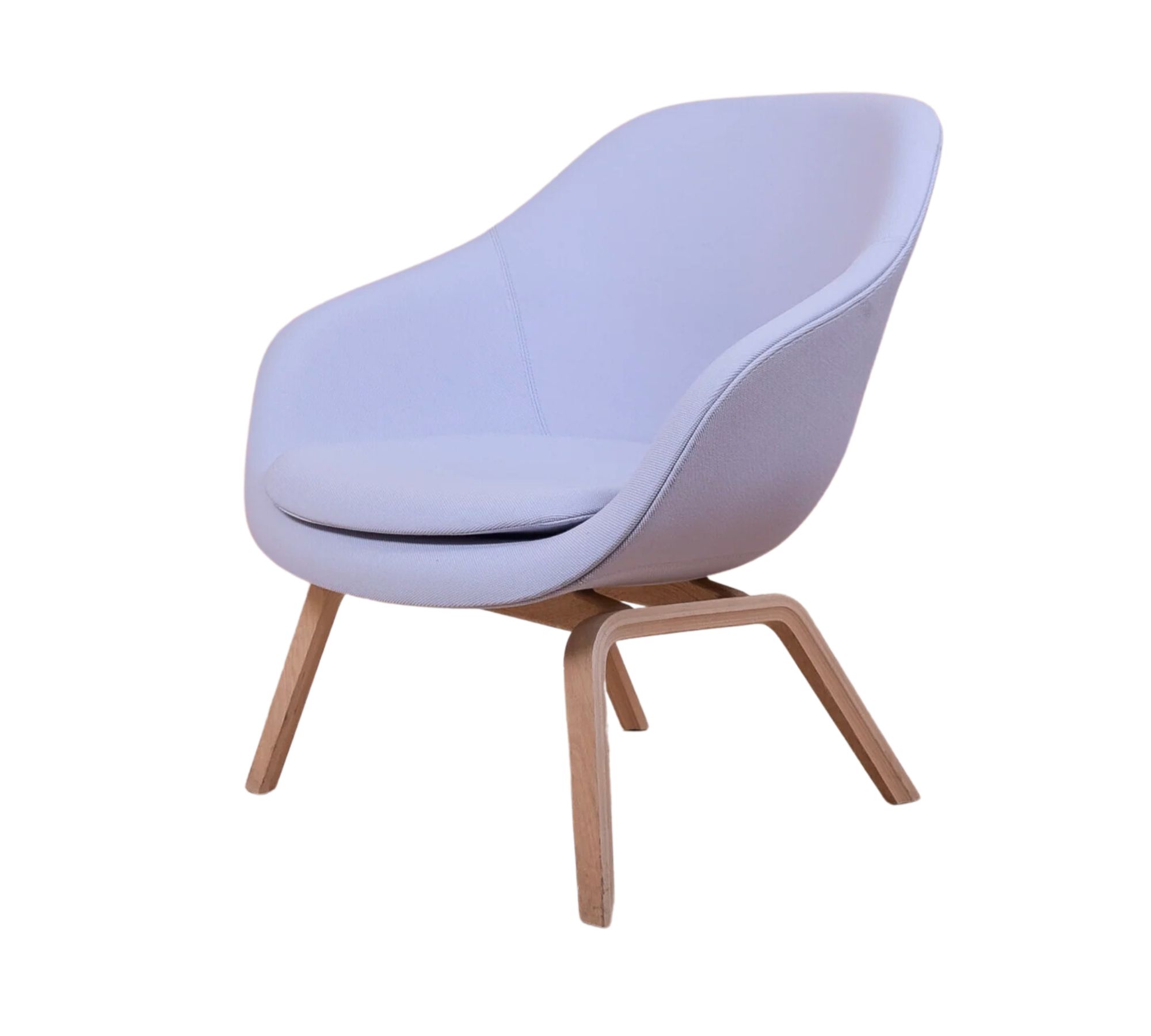 AAL 82 About A Lounge Chair Low HAY Grau