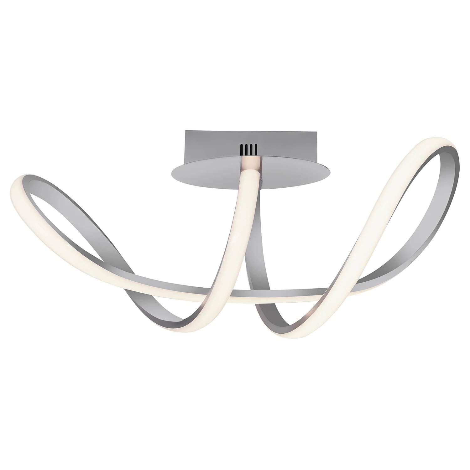 LED ceiling light 1-flame Metal White